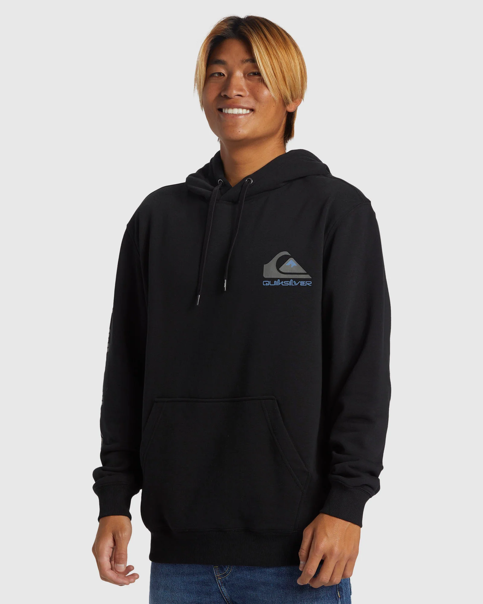 Mens Omni Logo Pullover Hoodie - Image 2