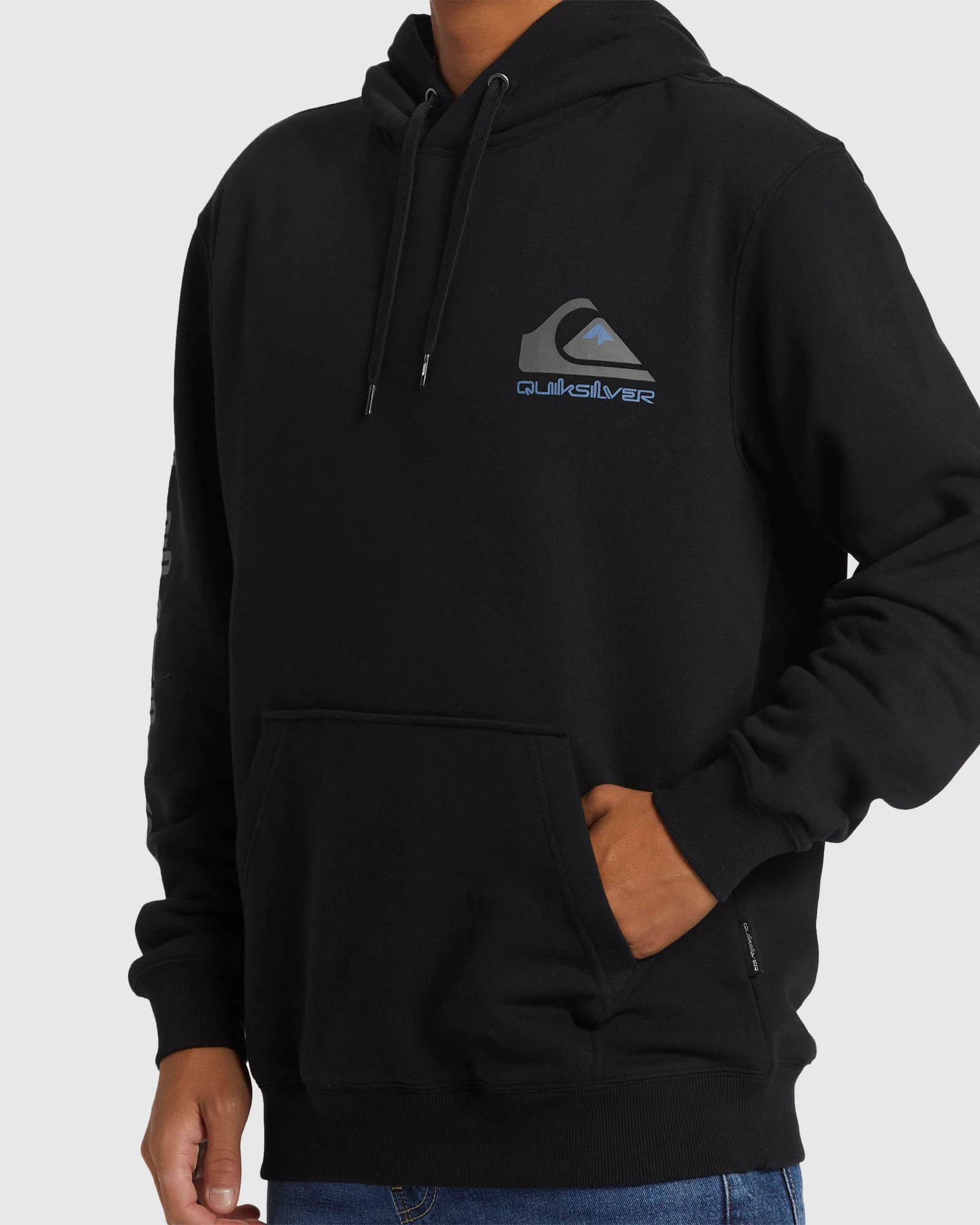 Mens Omni Logo Pullover Hoodie - Image 4