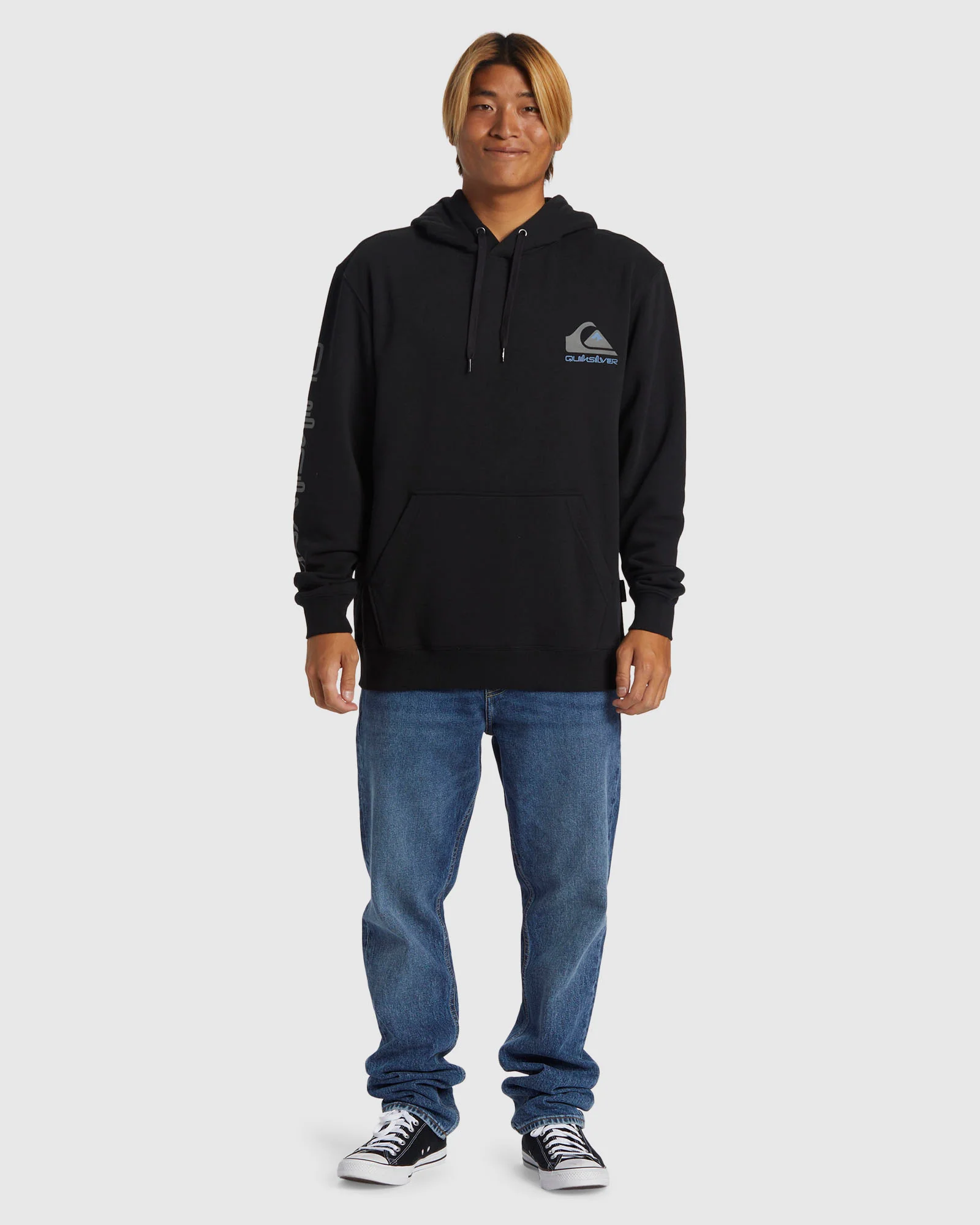 Mens Omni Logo Pullover Hoodie - Image 5