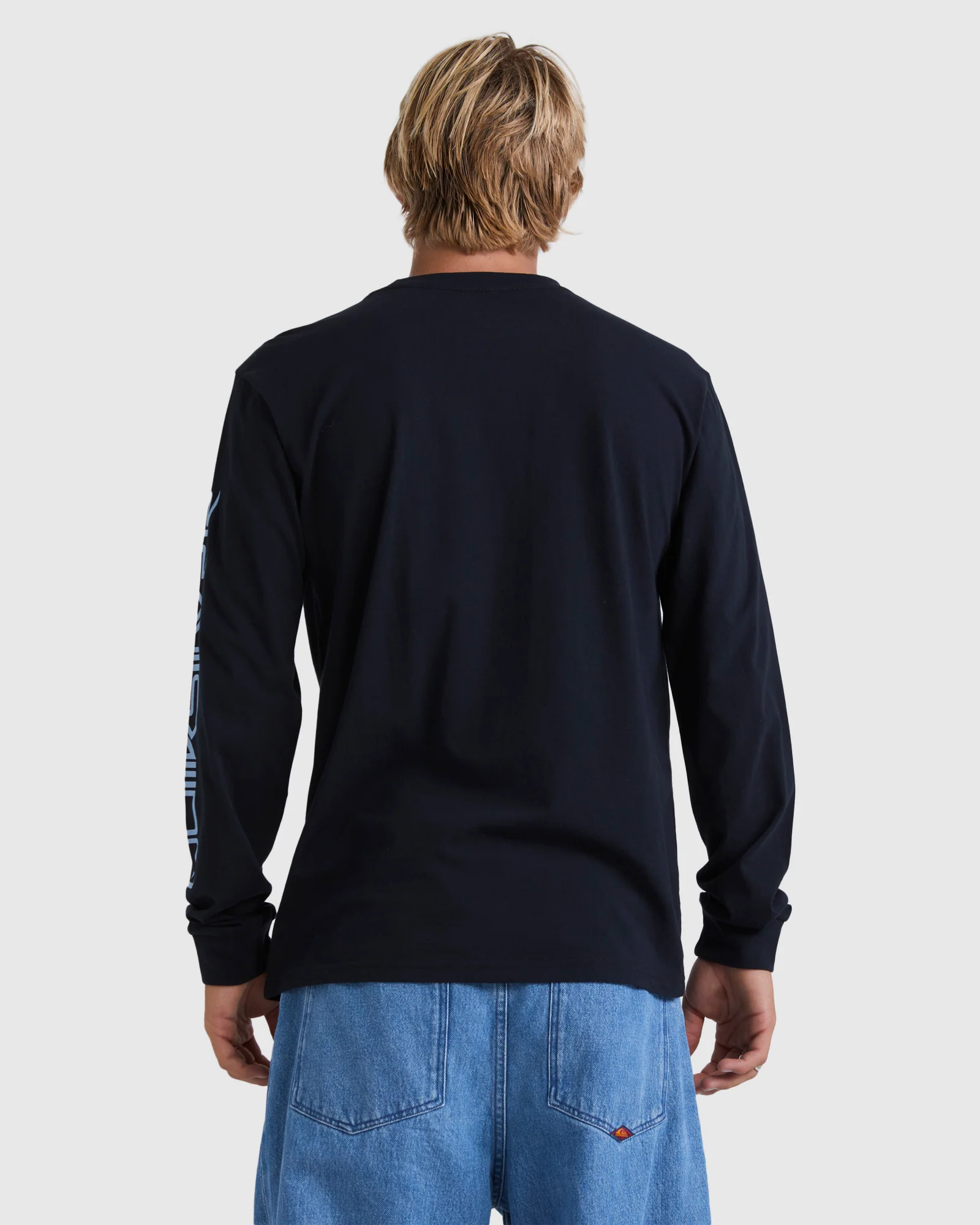 Mens Omni Logo Long Sleeve T-Shirt - Image 3