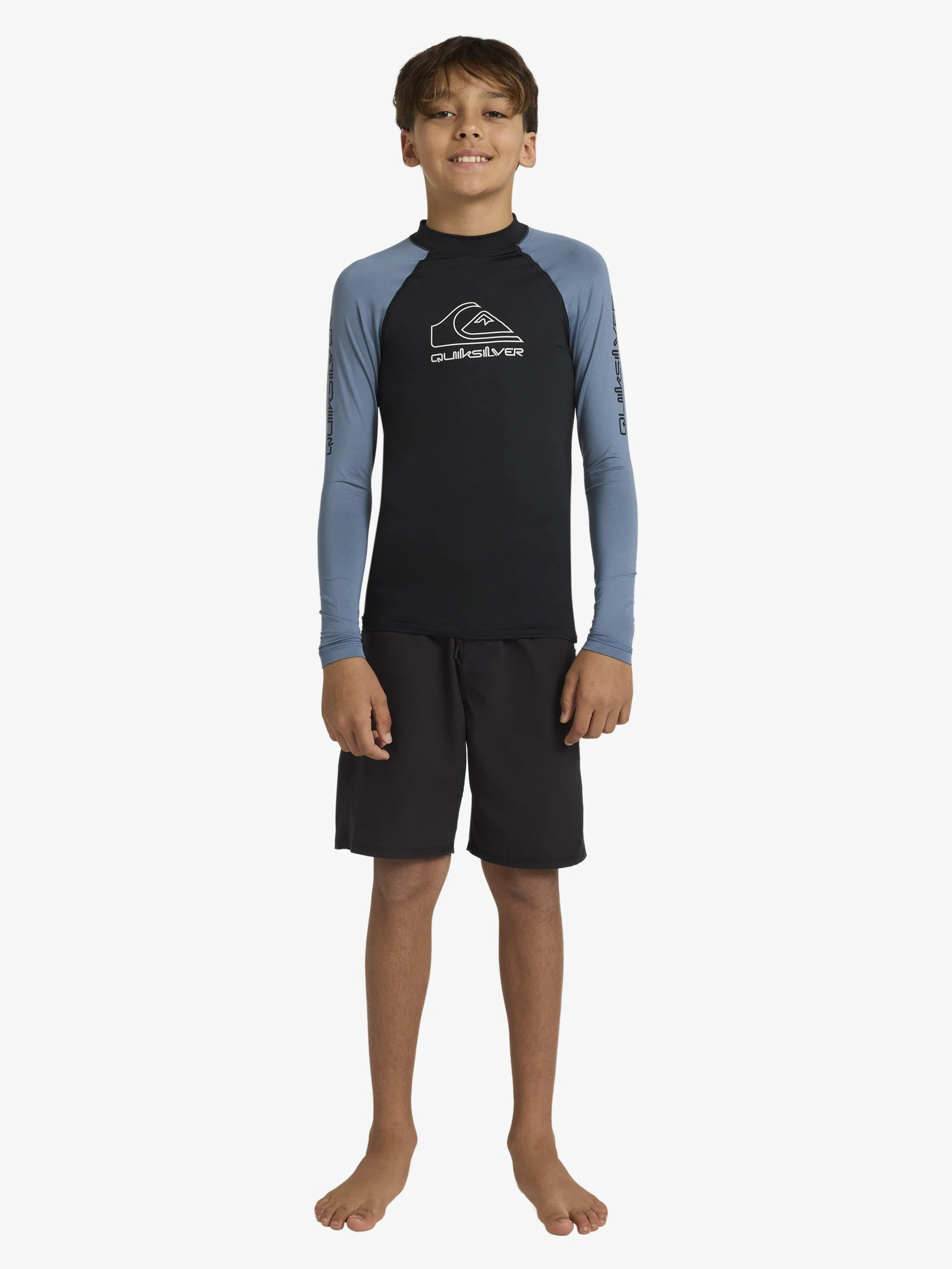 Boys 8-16 Ontourlsyt Rash Vest - Image 5