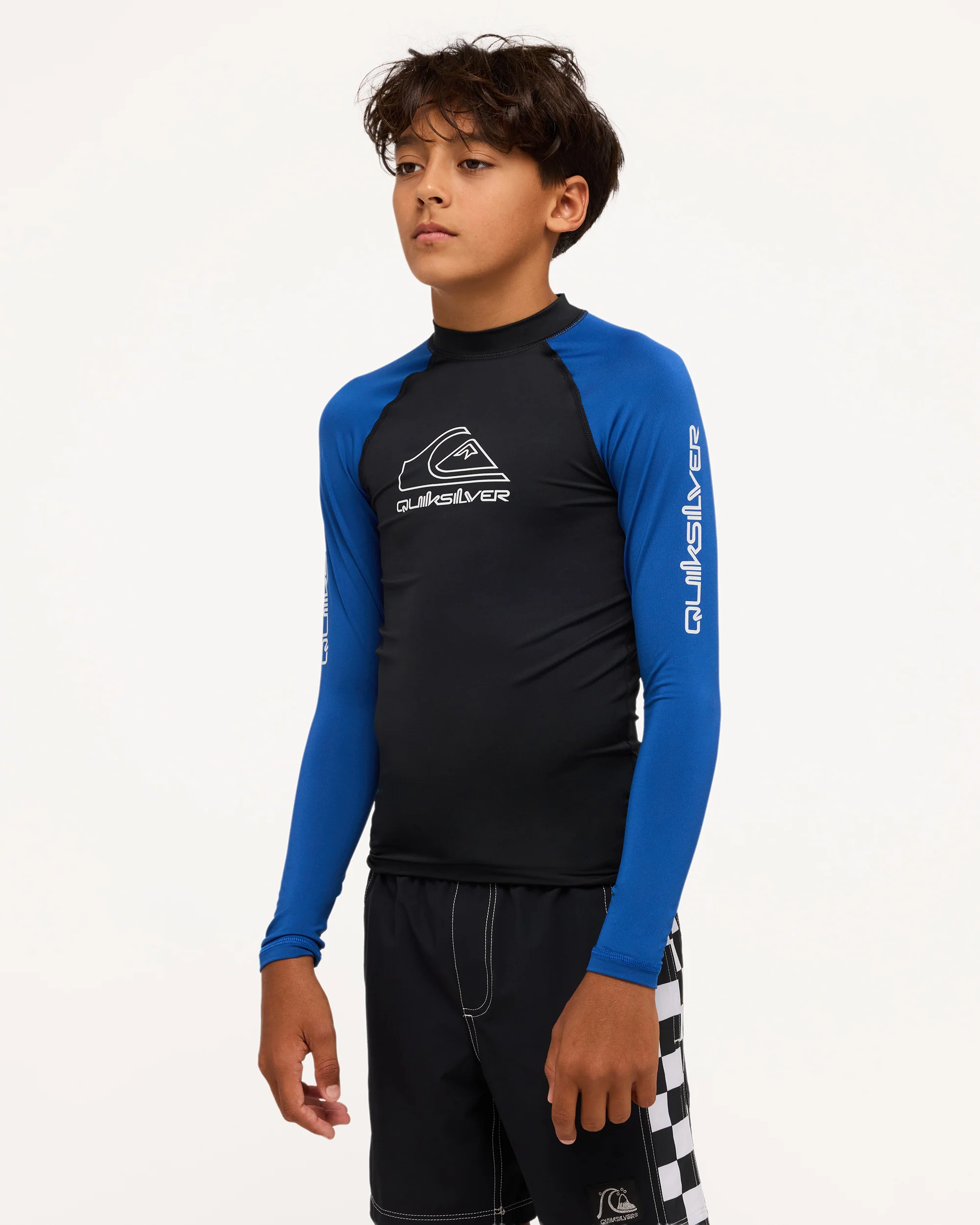 Boys 8-16 On Tour Long Sleeve Rash Vest - Image 3