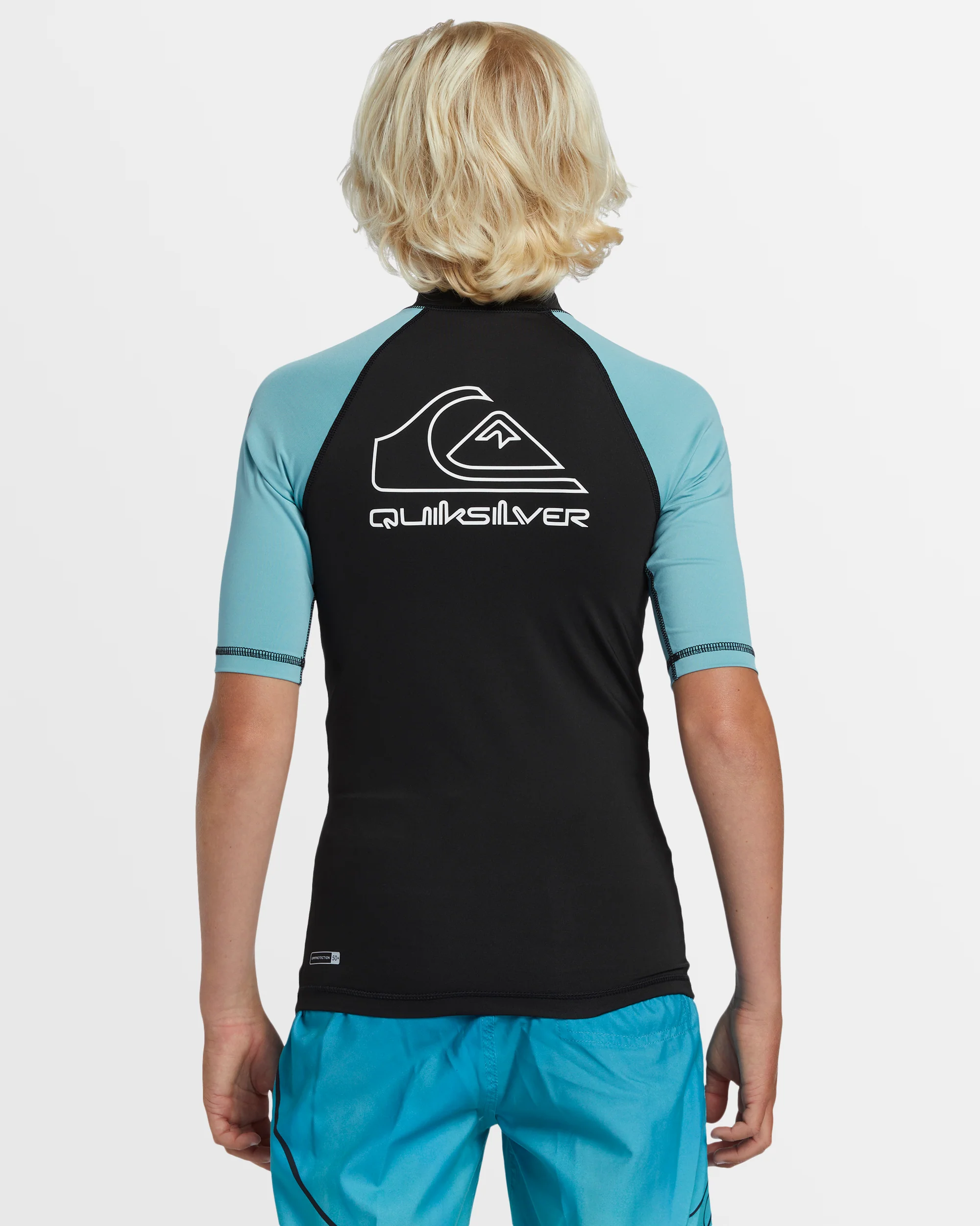 Boys 8-16 On Tour Short Sleeve Rash Vest - Image 3