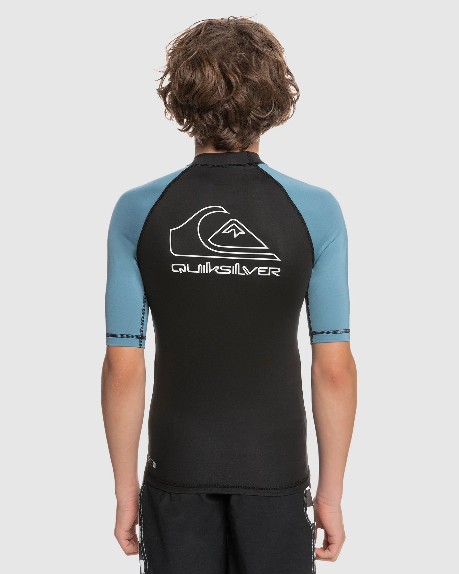 Boys 8-16 On Tour Short Sleeve Rash Vest - Image 3