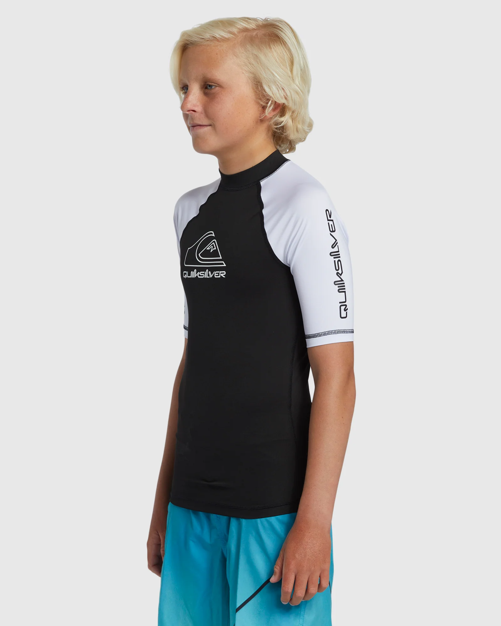 Boys 8-16 On Tour Short Sleeve Rash Vest - Image 2