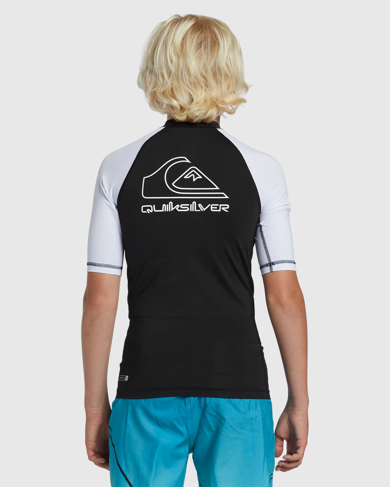 Boys 8-16 On Tour Short Sleeve Rash Vest - Image 3