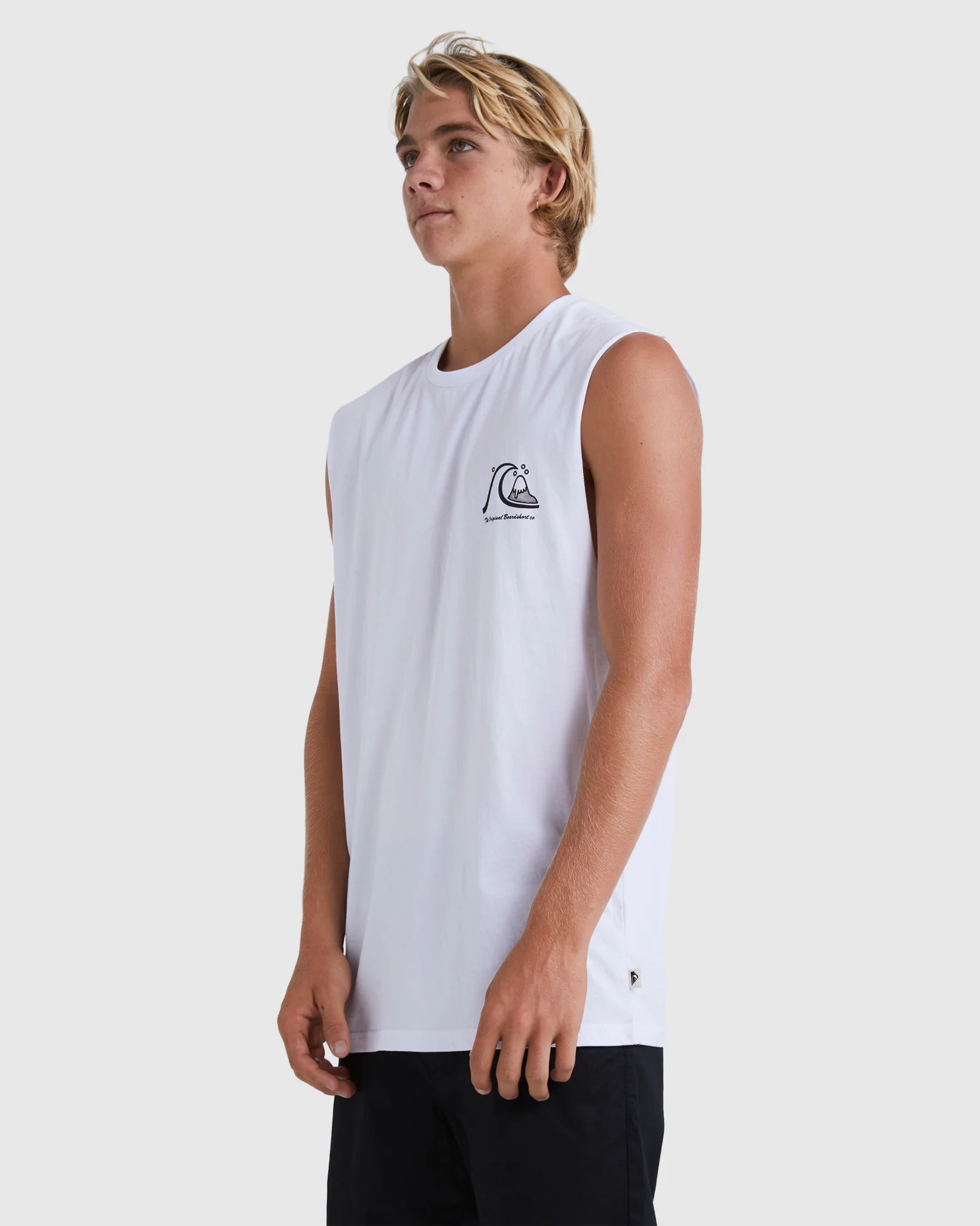 Mens Original Sleeveless Muscle T-Shirt - Image 2