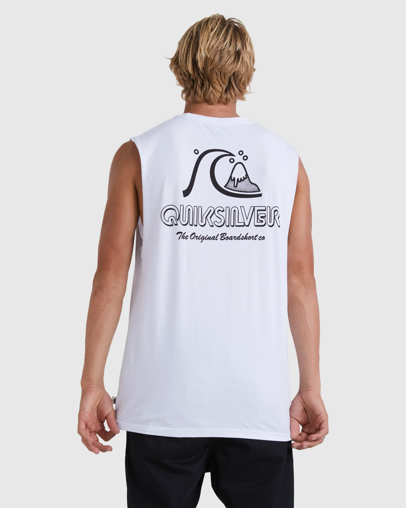 Mens Original Sleeveless Muscle T-Shirt - Image 3