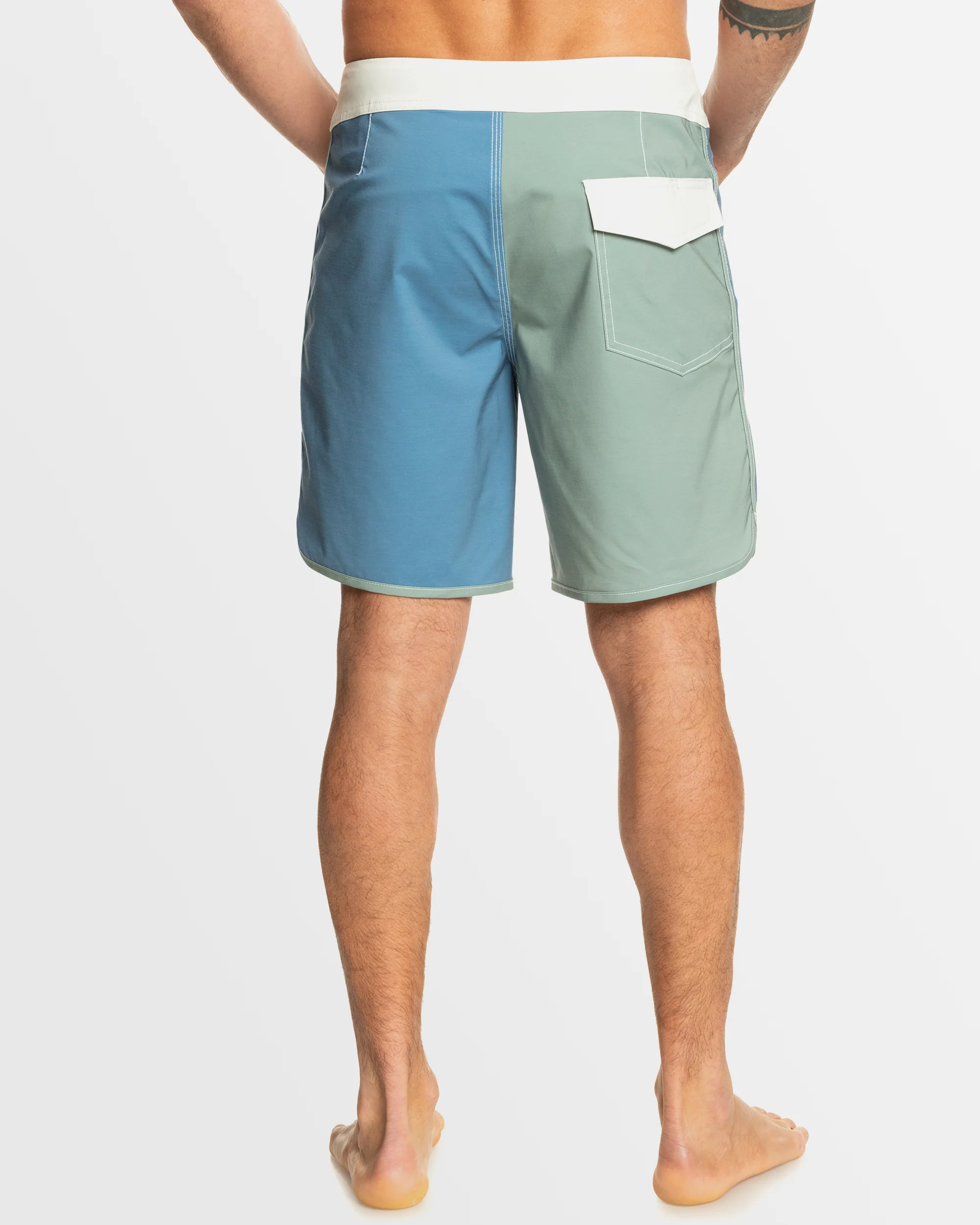Mens Original Scallop Jester 18" Boardshorts - Image 3