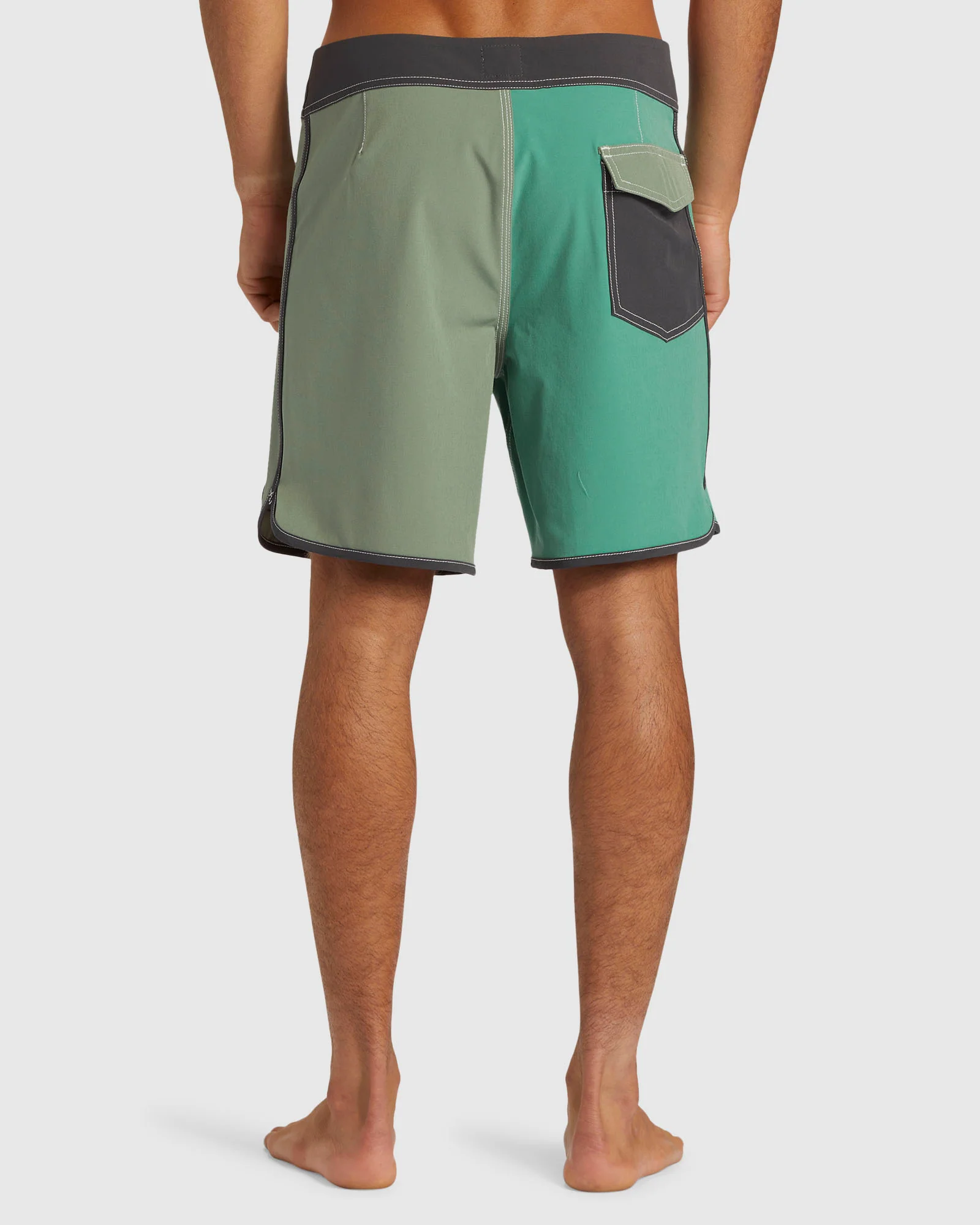 Mens Original Scallop Jester 18" Boardshorts - Image 3