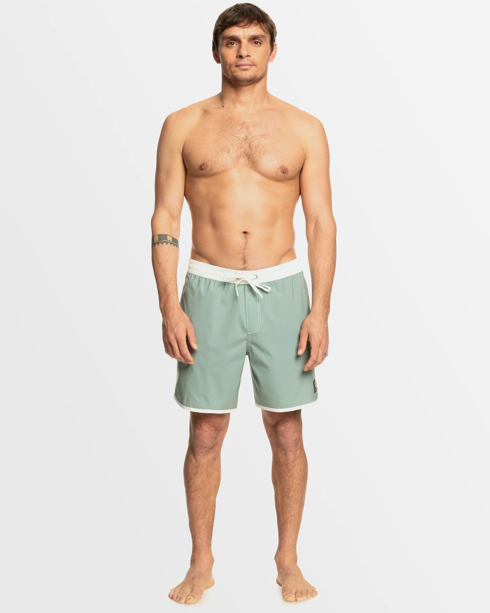 Mens Original Scallop Volley 17" Swim Shorts - Image 4