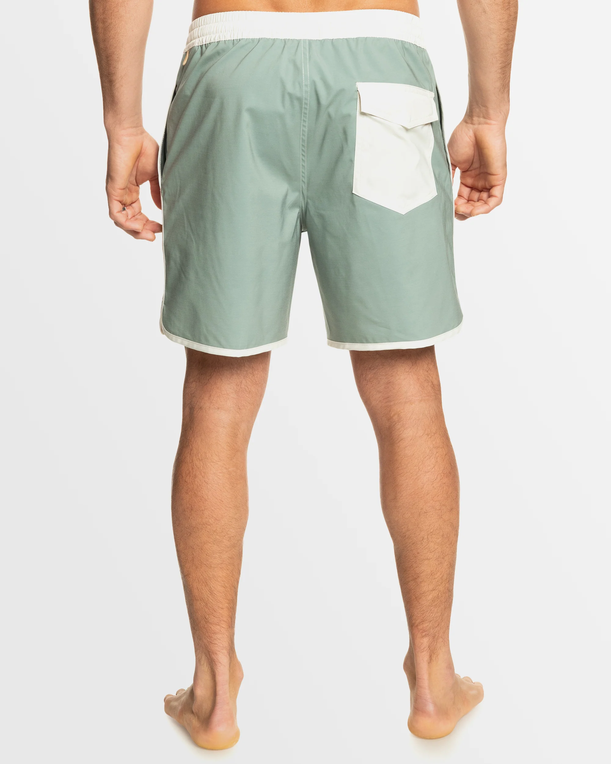 Mens Original Scallop Volley 17" Swim Shorts - Image 5