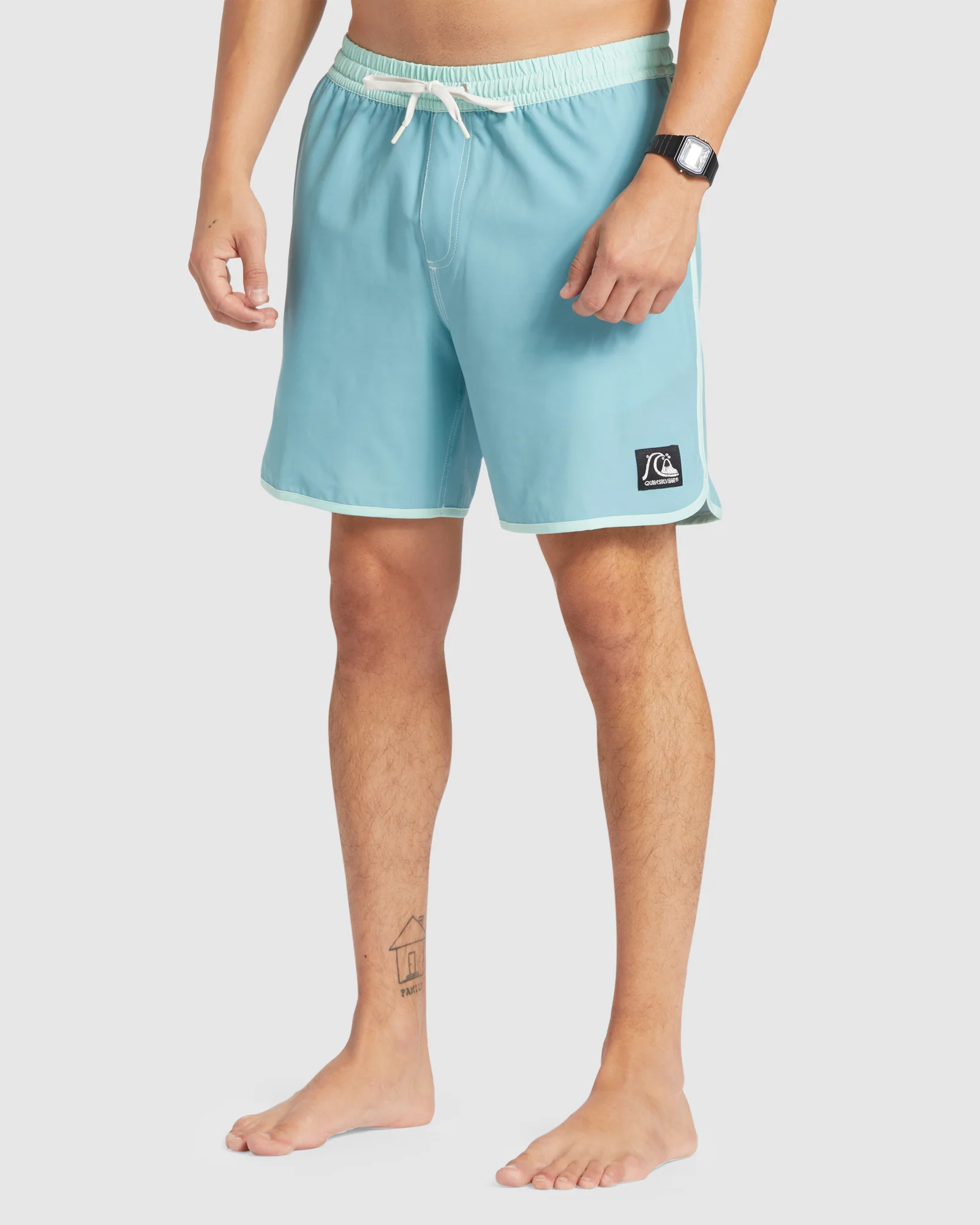 Mens Original Scallop 17" Swim Shorts - Image 2