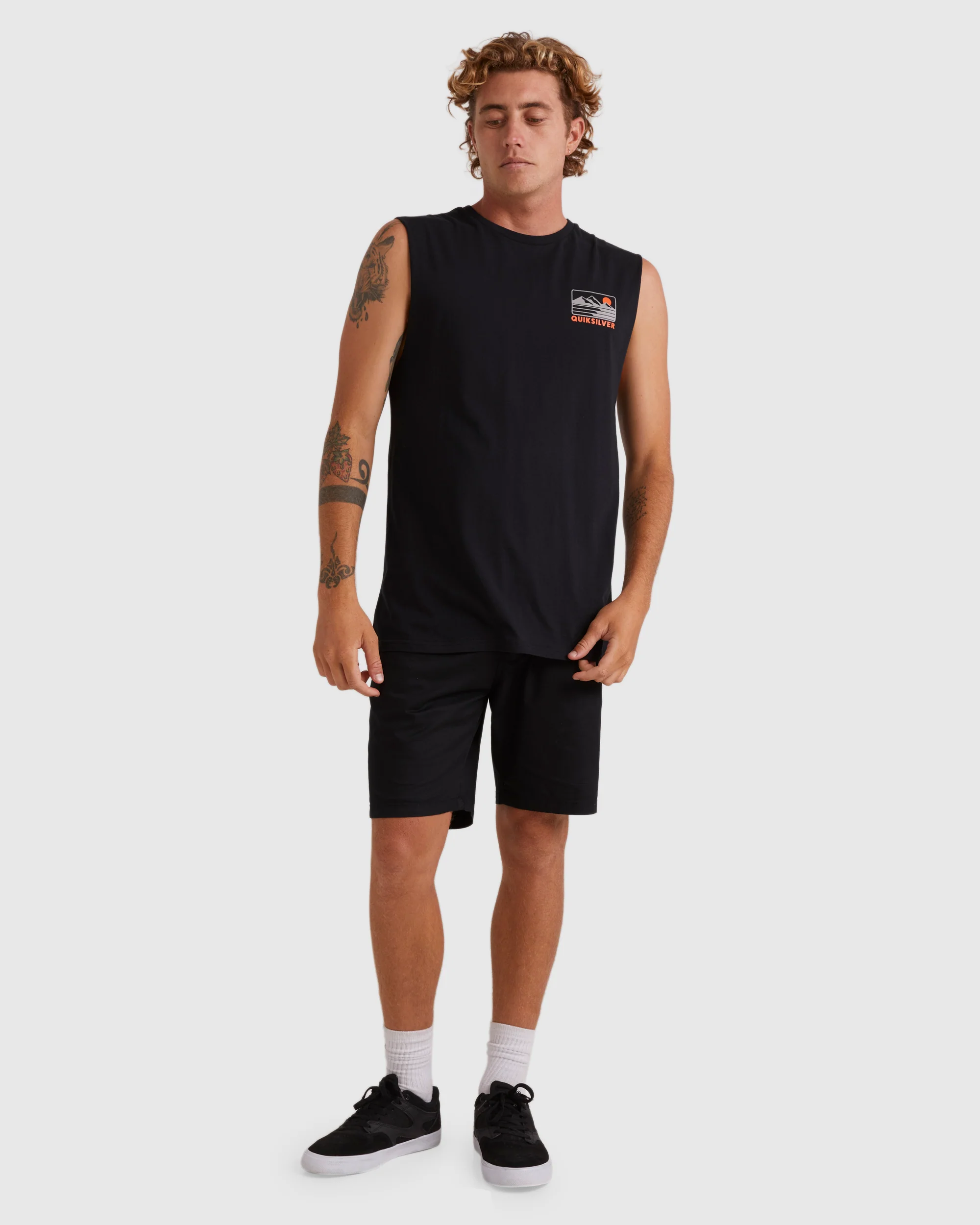 Mens Outer Island Sleeveless Muscle T-Shirt - Image 5