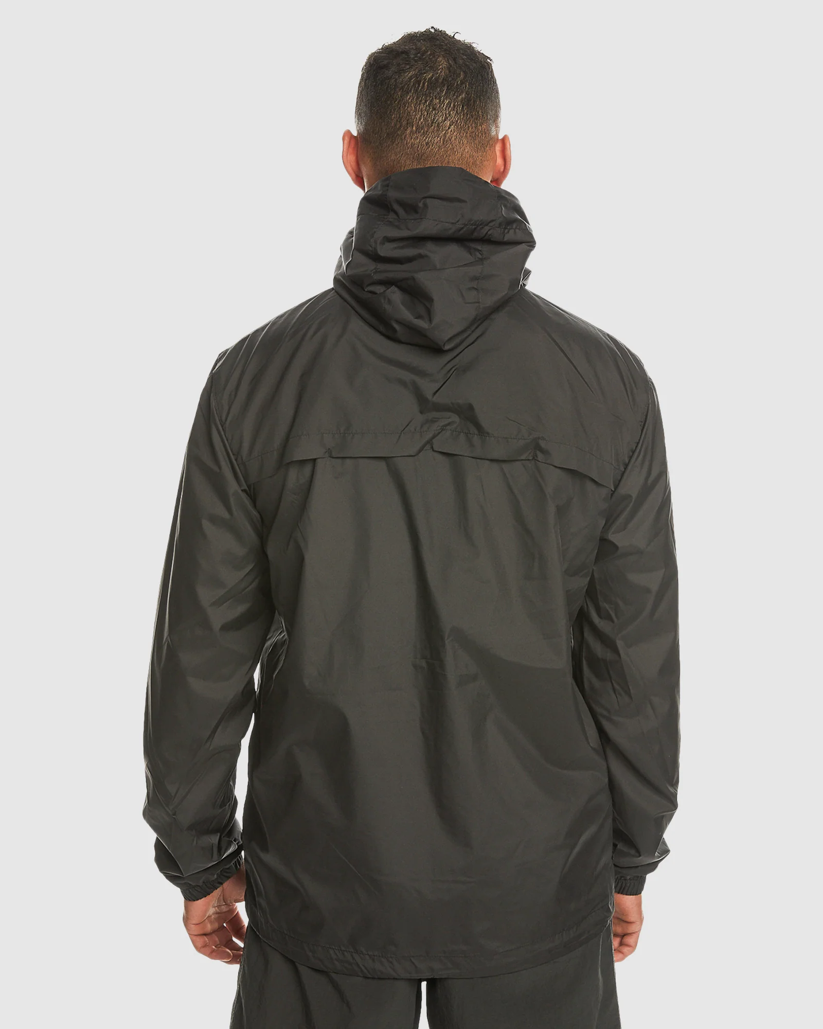 Mens Overcast Hooded Windbreaker Jacket - Image 3