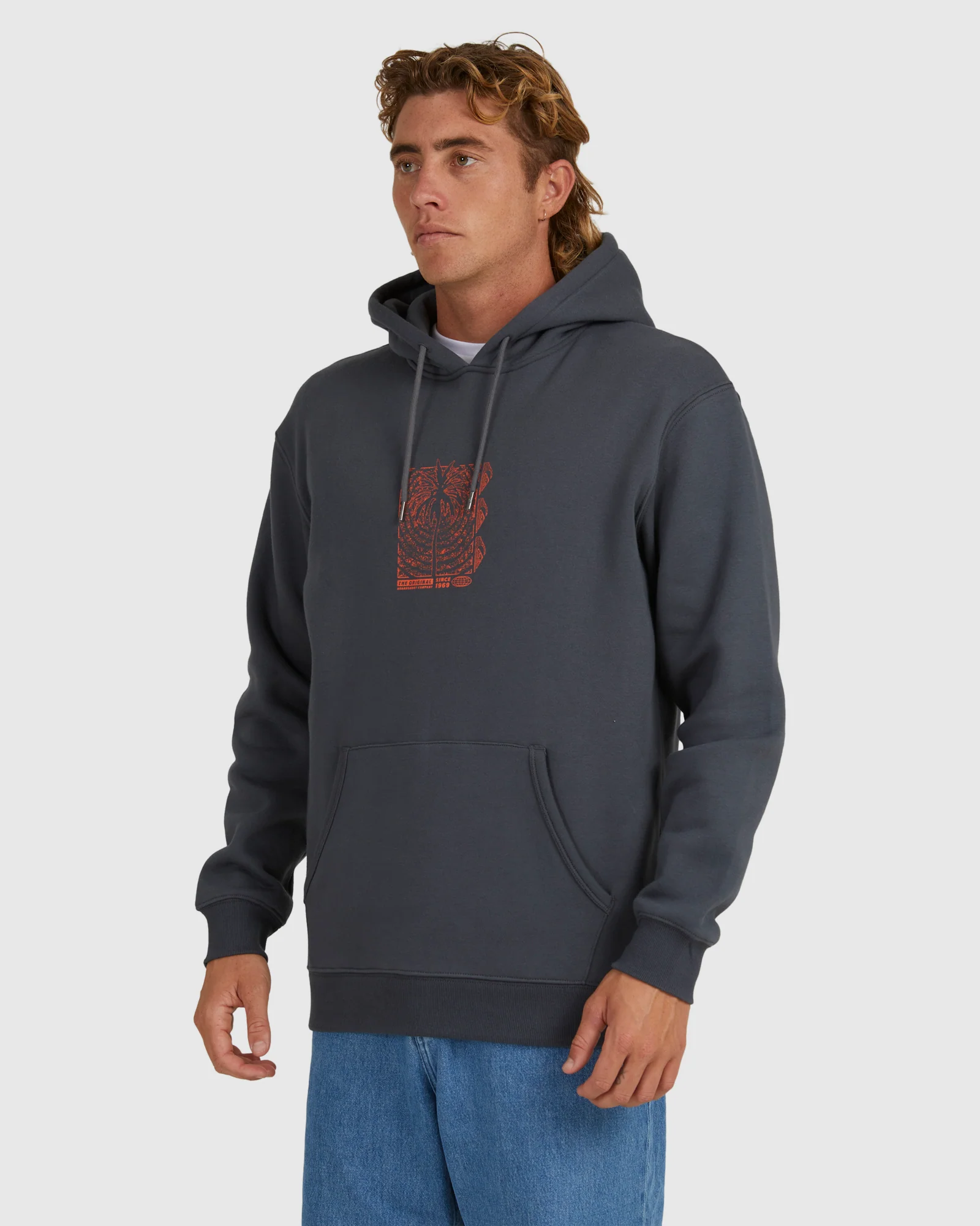 Mens Palm Waves Hoodie - Image 2