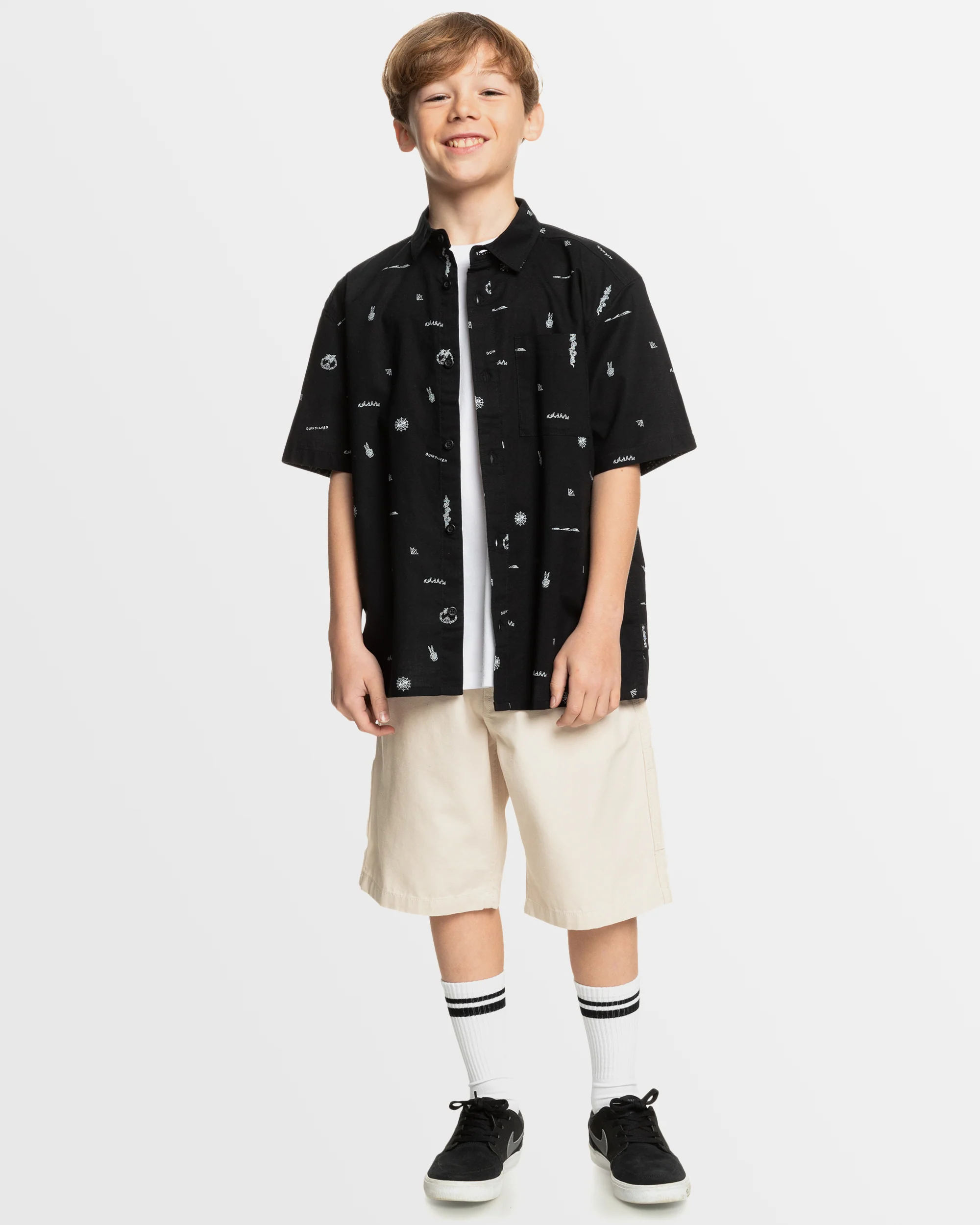 Boys 8-16 Peaceful Chaos Shirt - Image 5