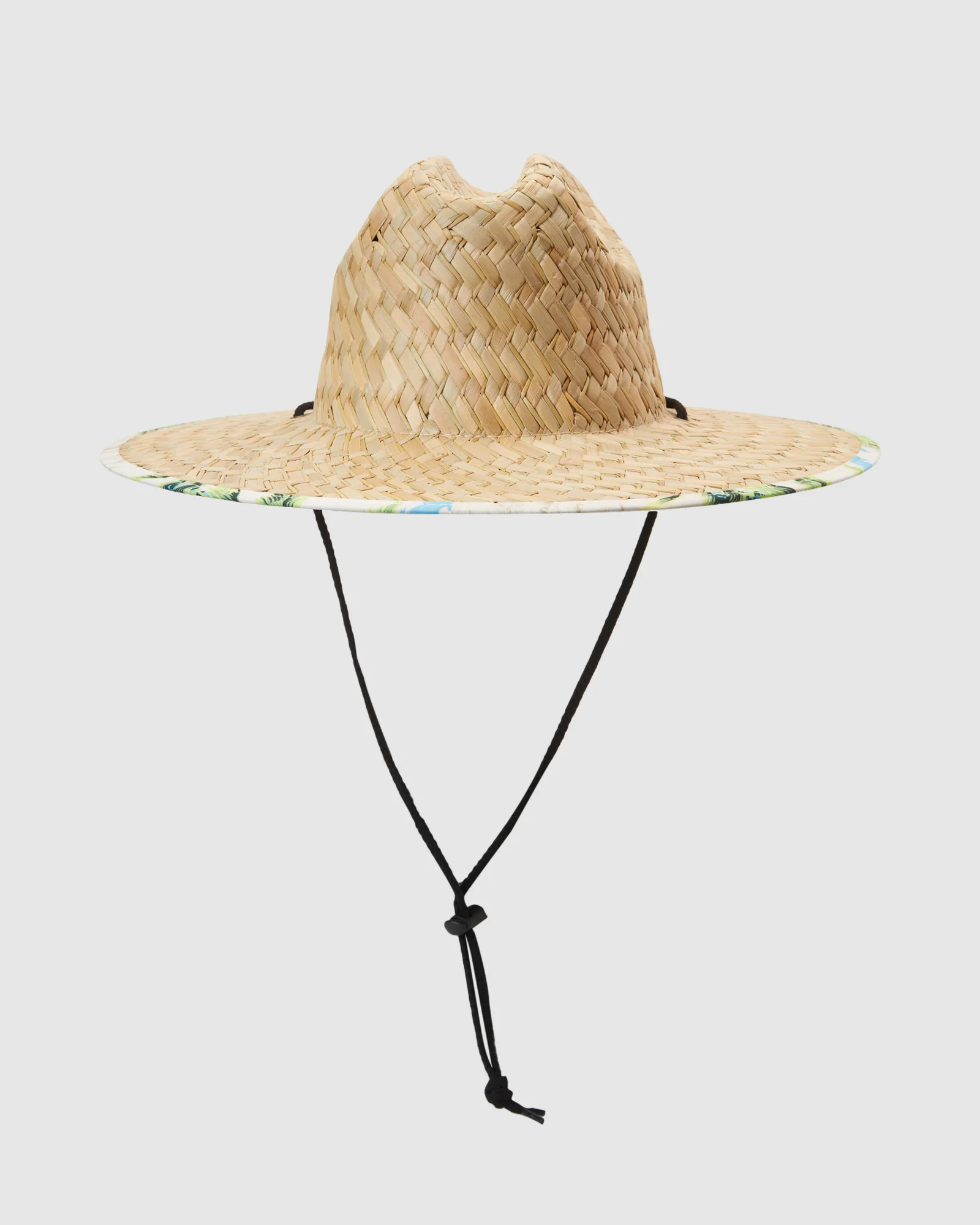Mens Pierside Straw Lifeguard Hat - Image 2