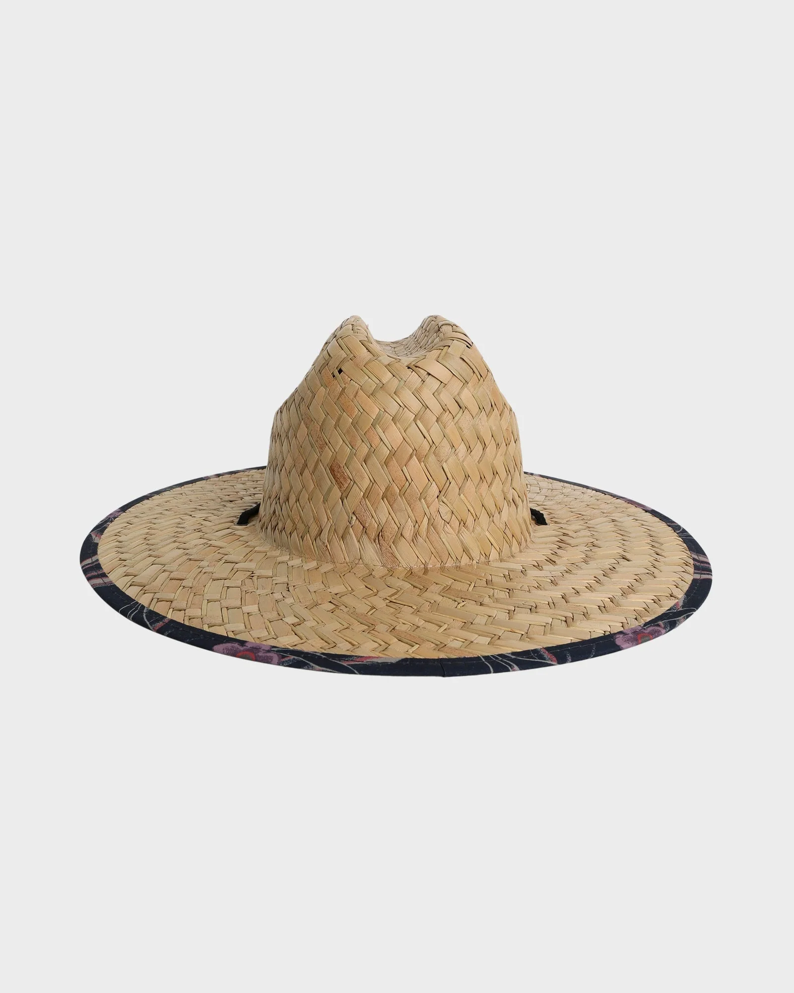 Mens Pierside Print Straw Hat - Image 2