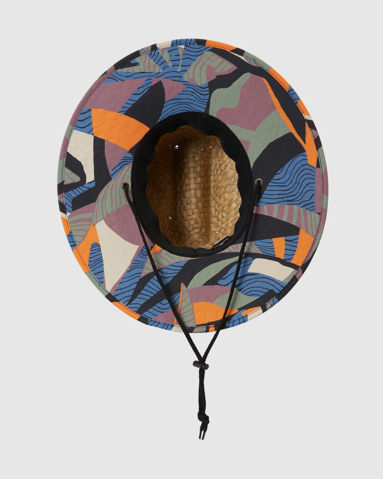 Mens Pierside Straw Lifeguard Hat - Image 3