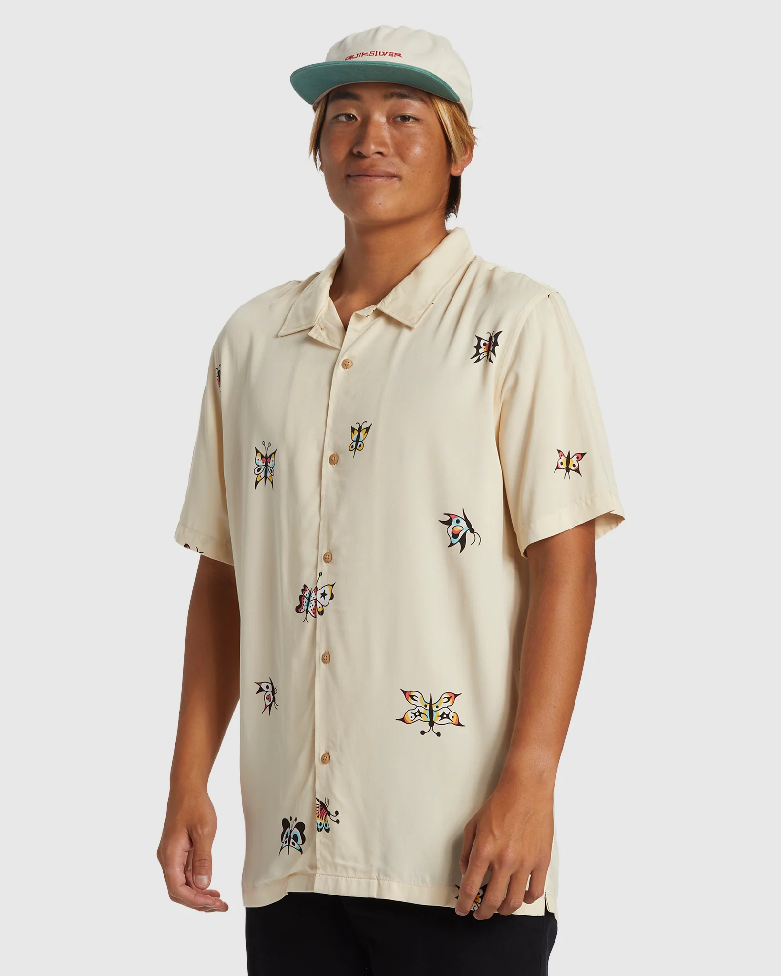 Mens Pool Party Casual Short Sleeve Shirt - Image 2