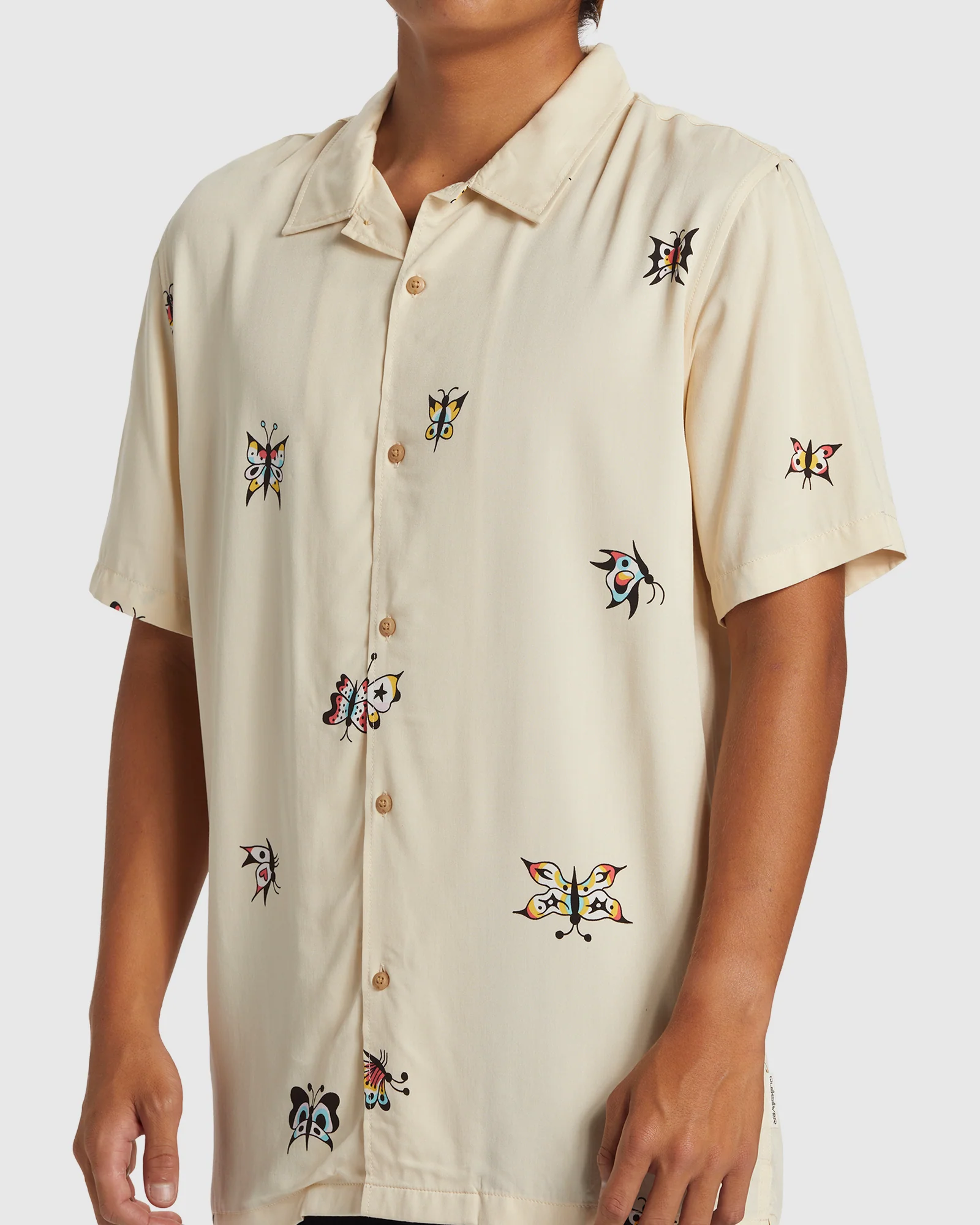Mens Pool Party Casual Short Sleeve Shirt - Image 4