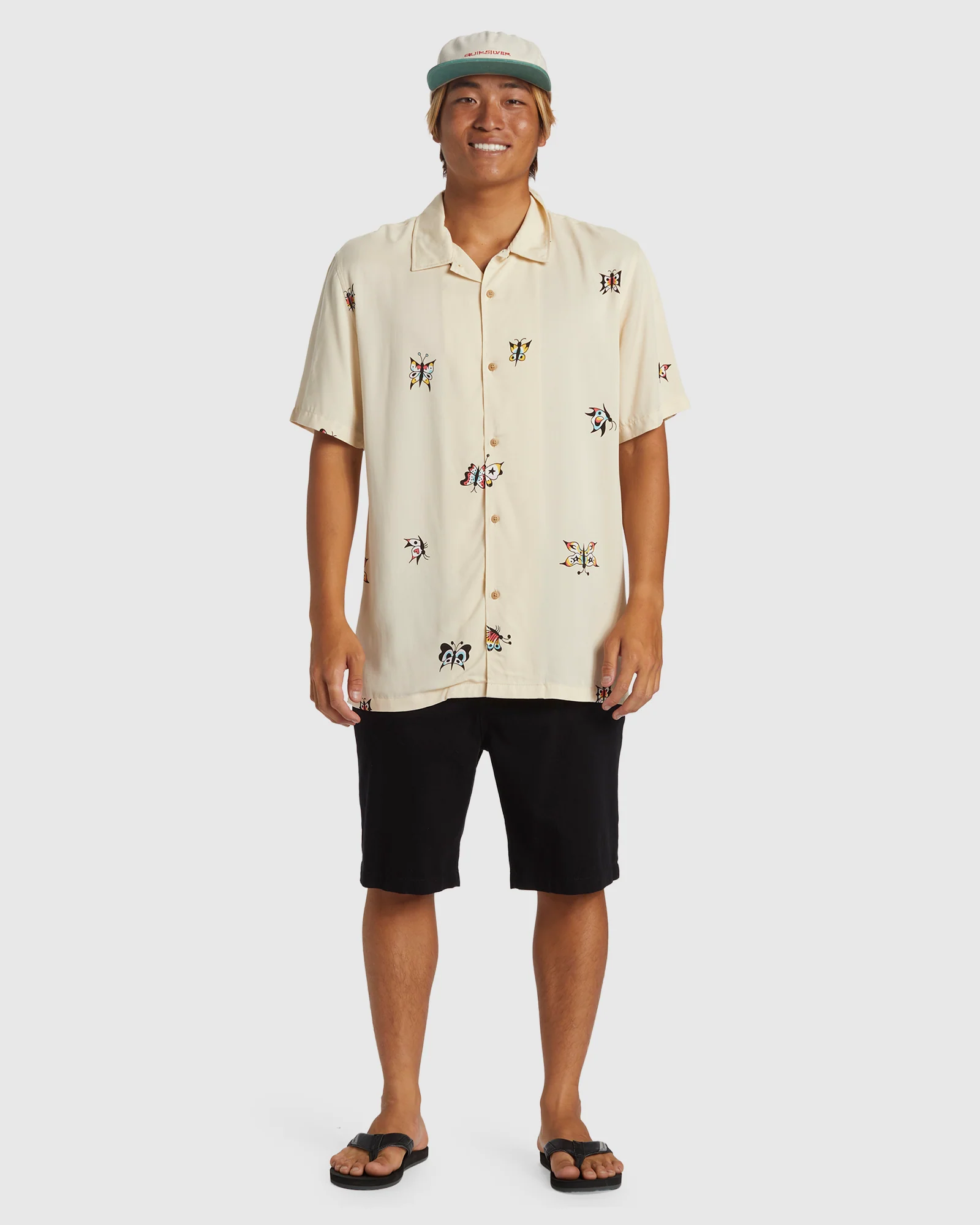Mens Pool Party Casual Short Sleeve Shirt - Image 5