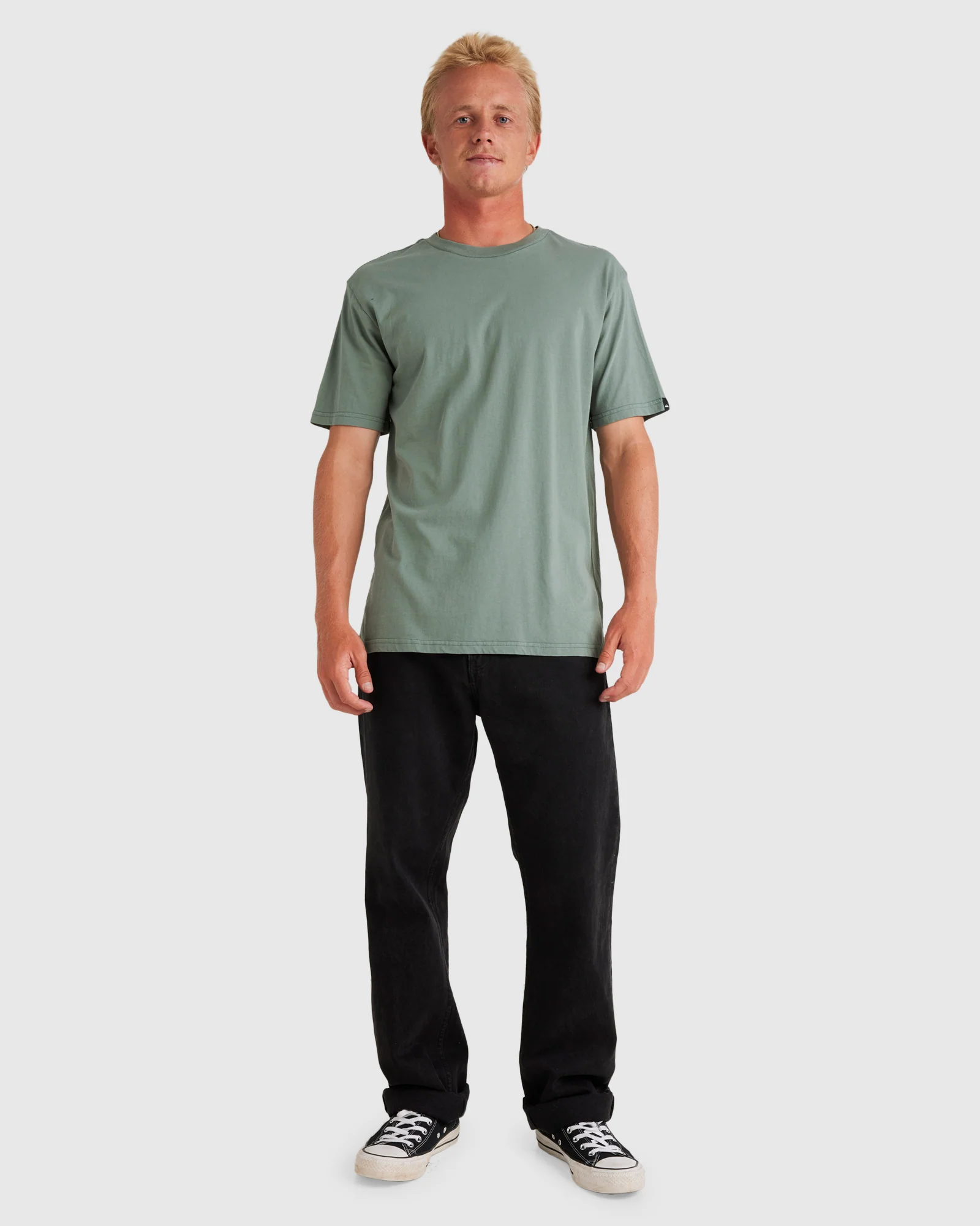Mens Premium Washed Tee T-Shirt - Image 5