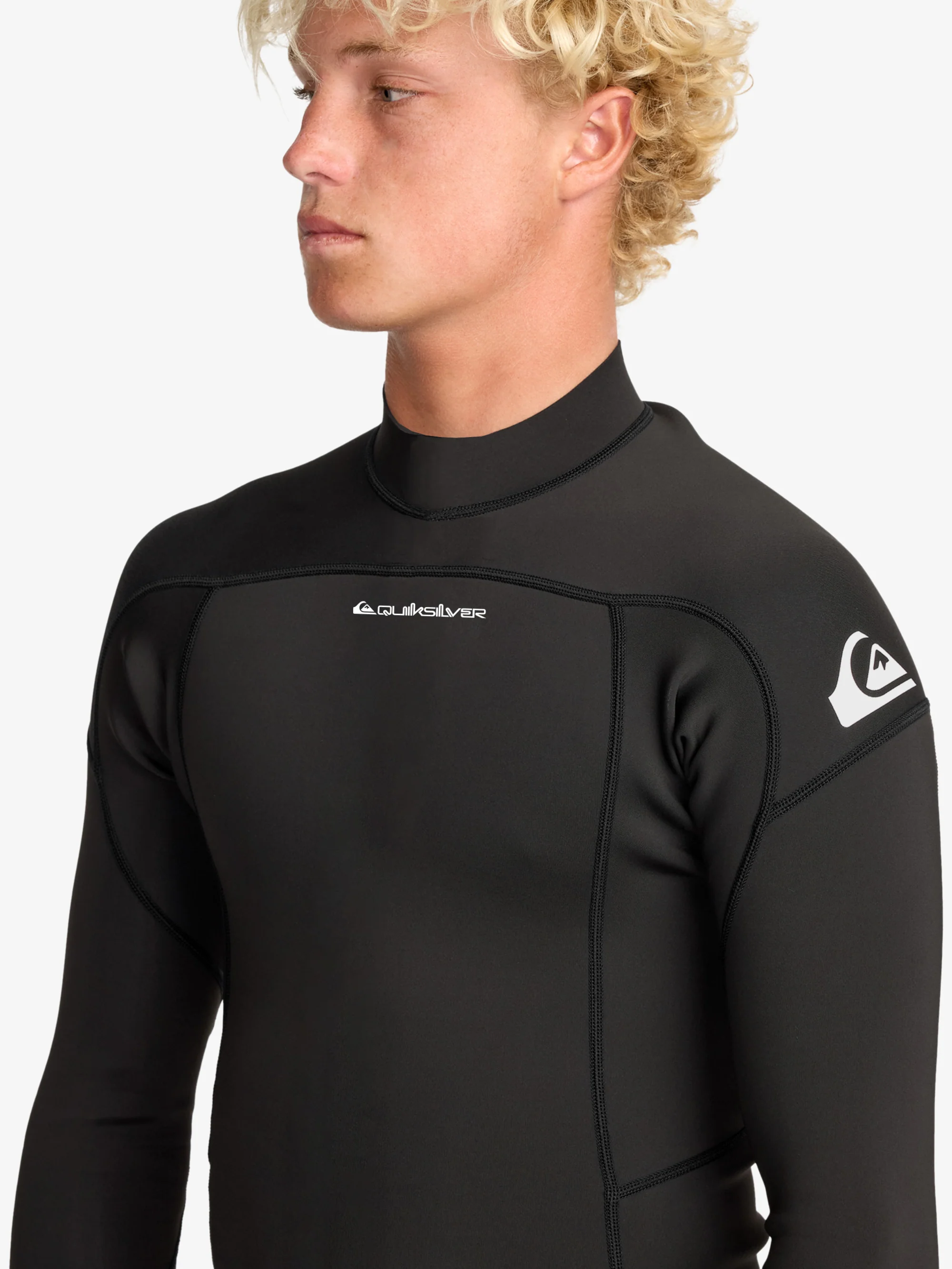 Mens Prologue 1mm Long Sleeve Wetsuit Top - Image 3