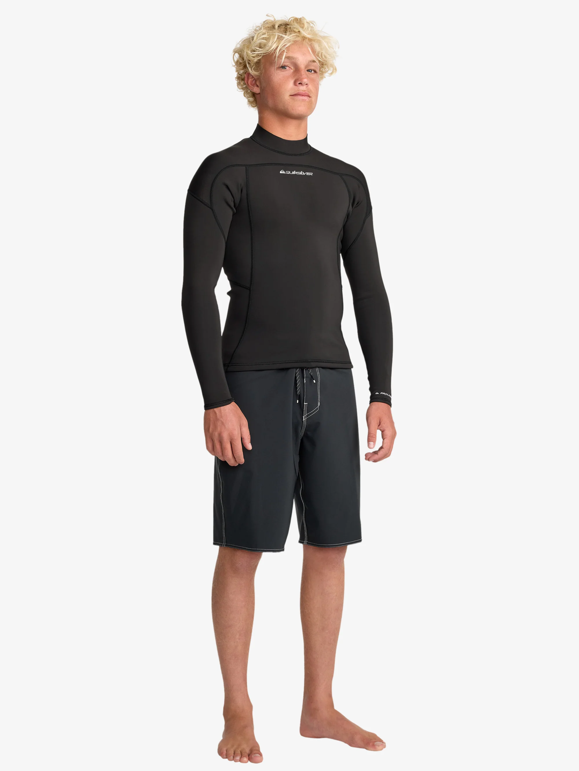 Mens Prologue 1mm Long Sleeve Wetsuit Top - Image 4