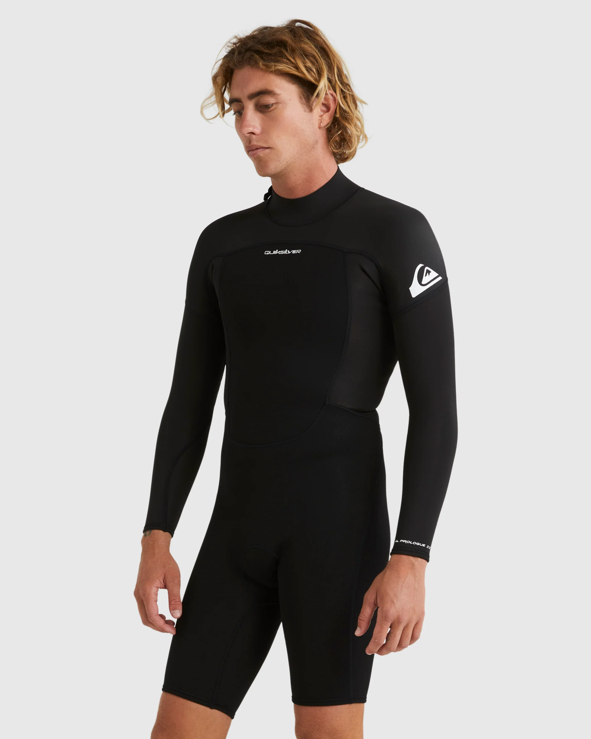 Mens 2/2mm Prologue Long Sleeve Back Zip Springsuit - Image 2