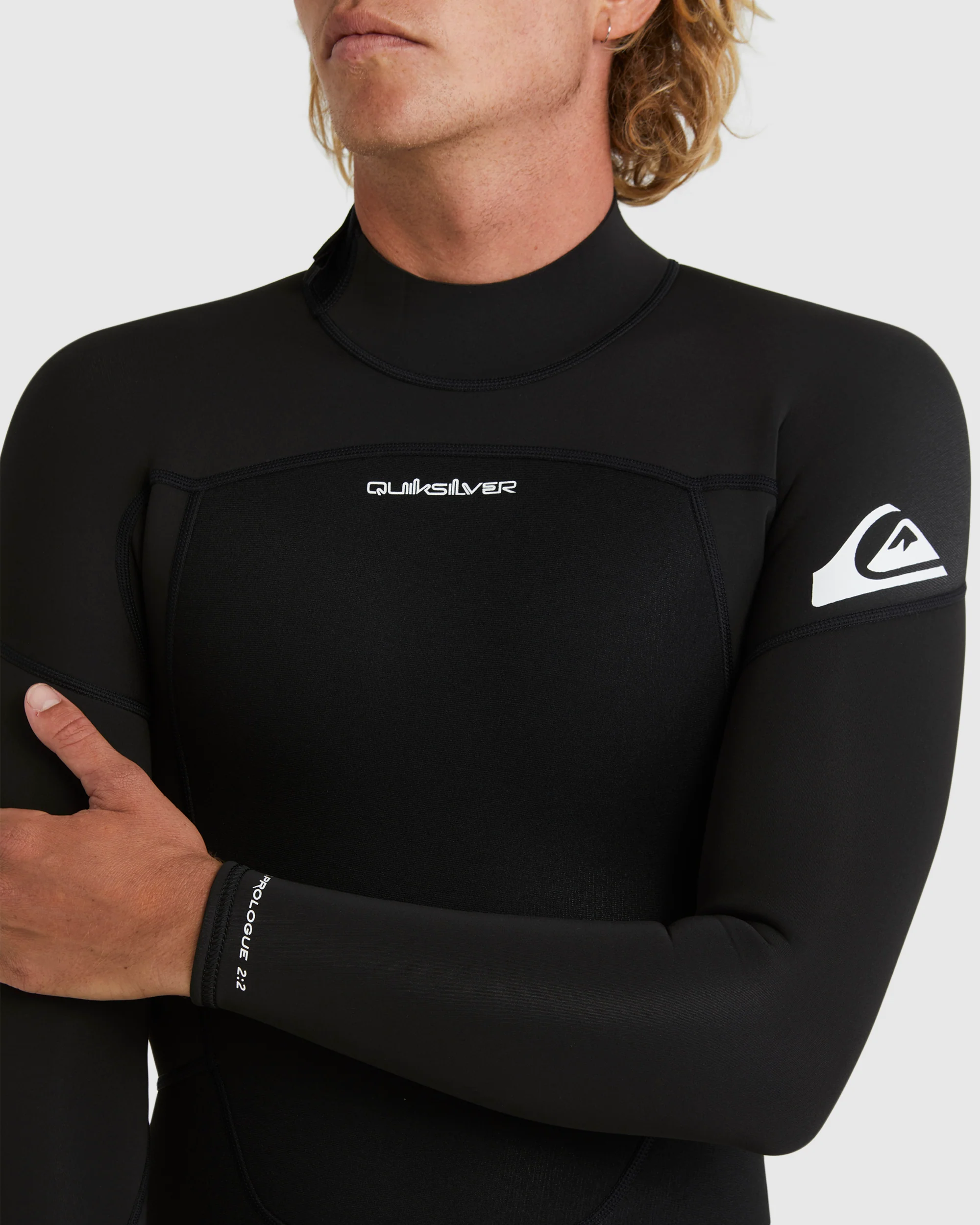 Mens 2/2mm Prologue Long Sleeve Back Zip Springsuit - Image 5