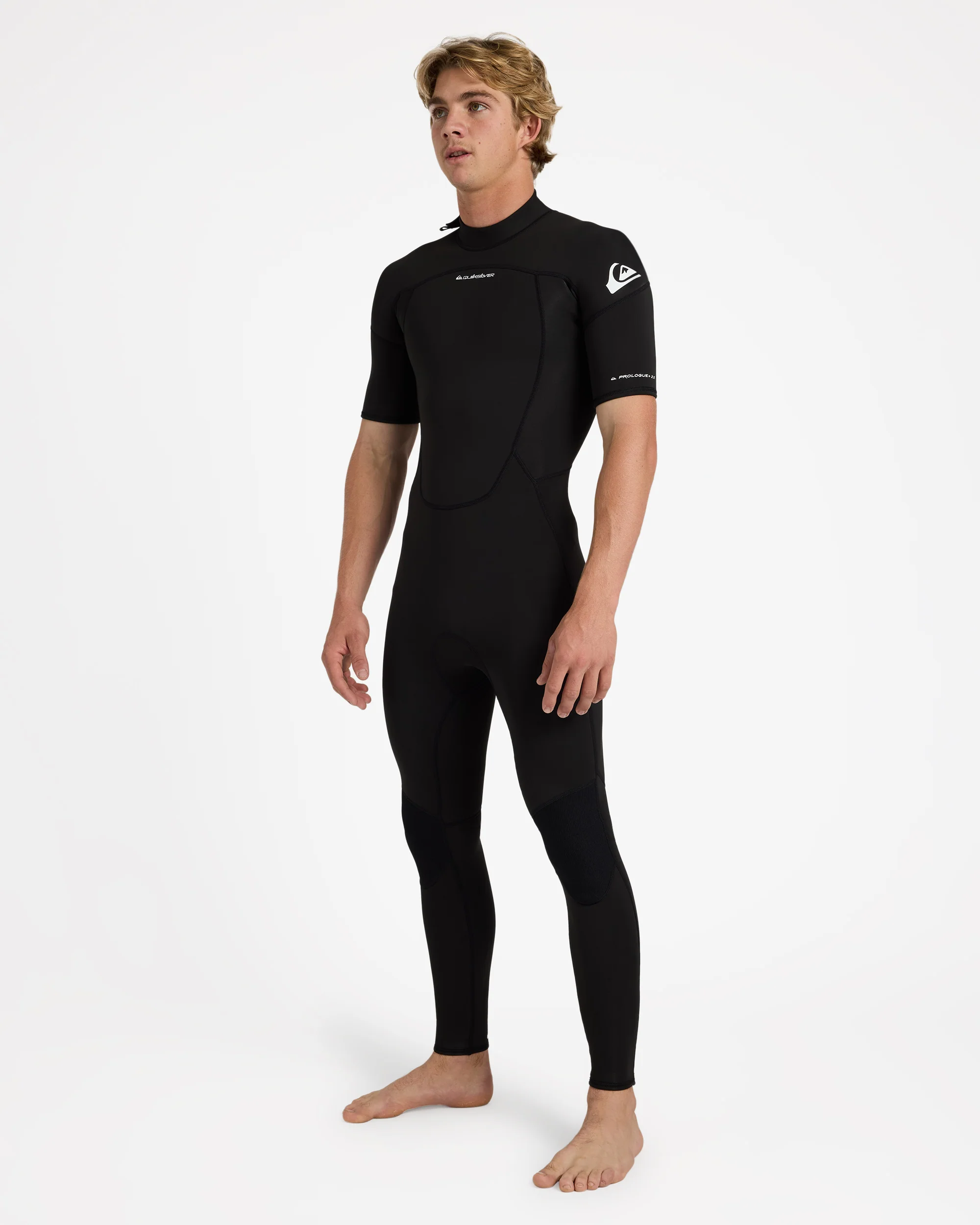 Mens 2/2mm Prologue Short Sleeve Back Zip Wetsuit - Image 8