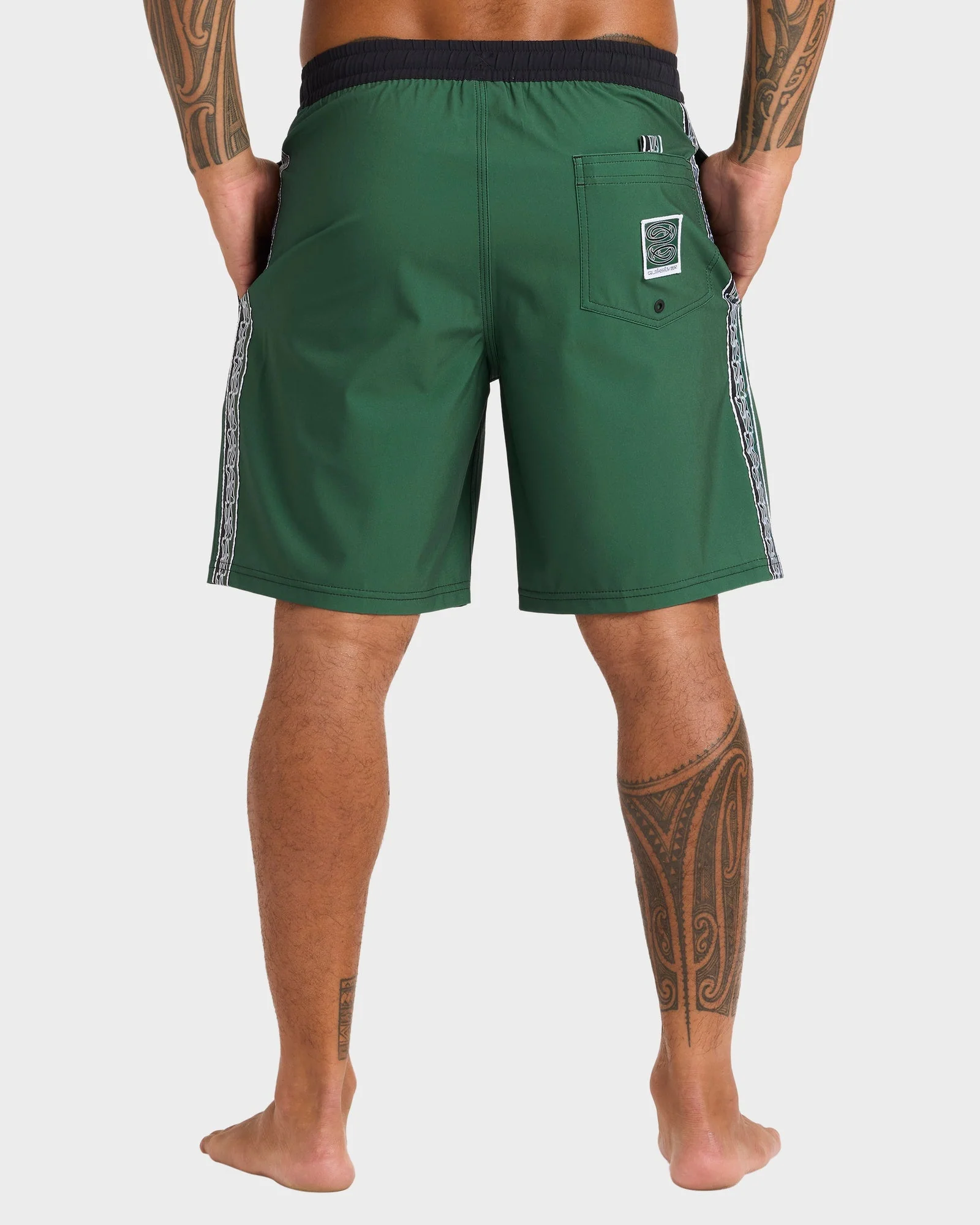 Mens Kehu Pu-Tawhiro 20" Swim Shorts - Image 3