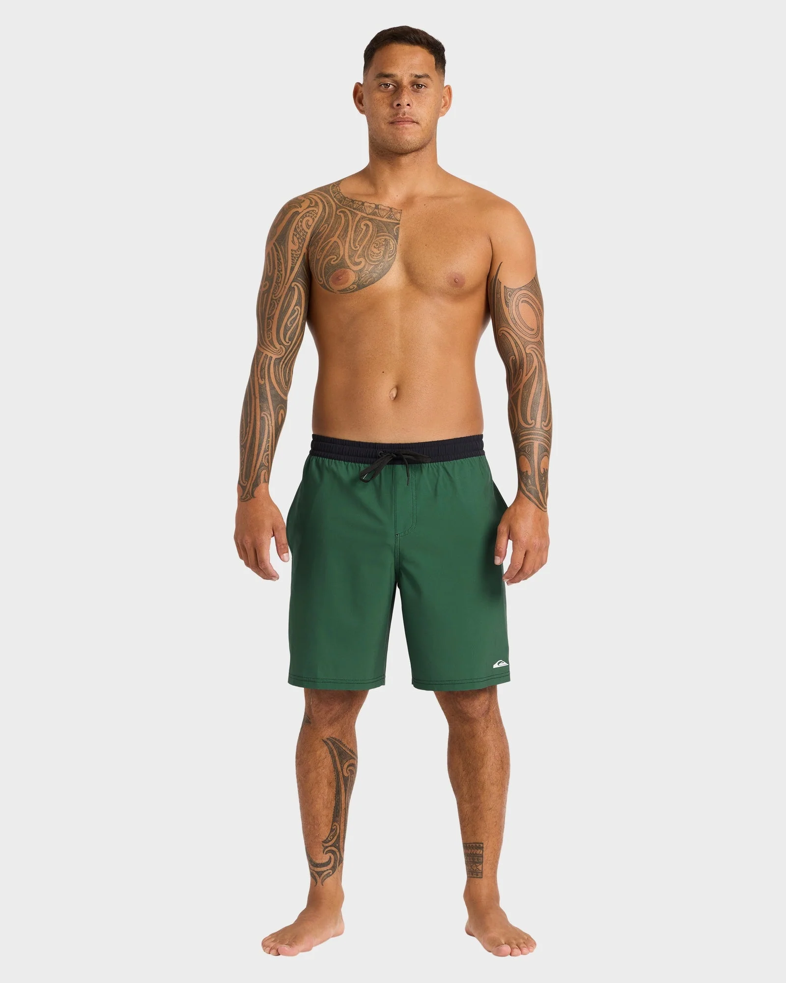 Mens Kehu Pu-Tawhiro 20" Swim Shorts - Image 6