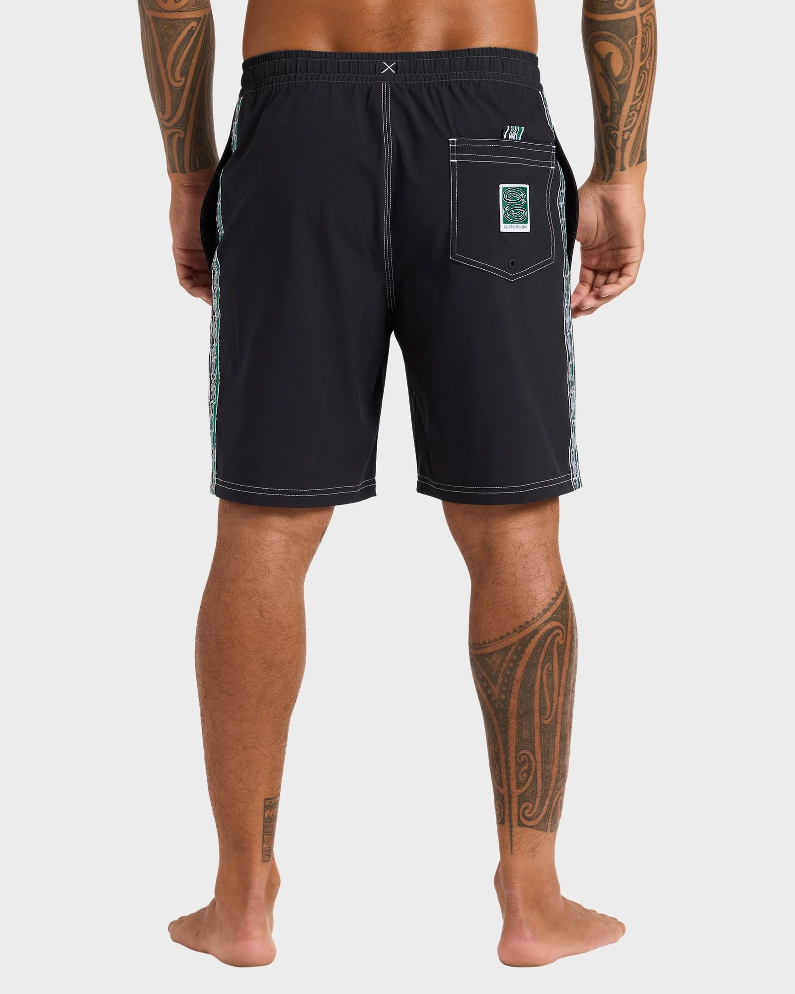Mens Kehu Pu-Tawhiro 20" Swim Shorts - Image 3