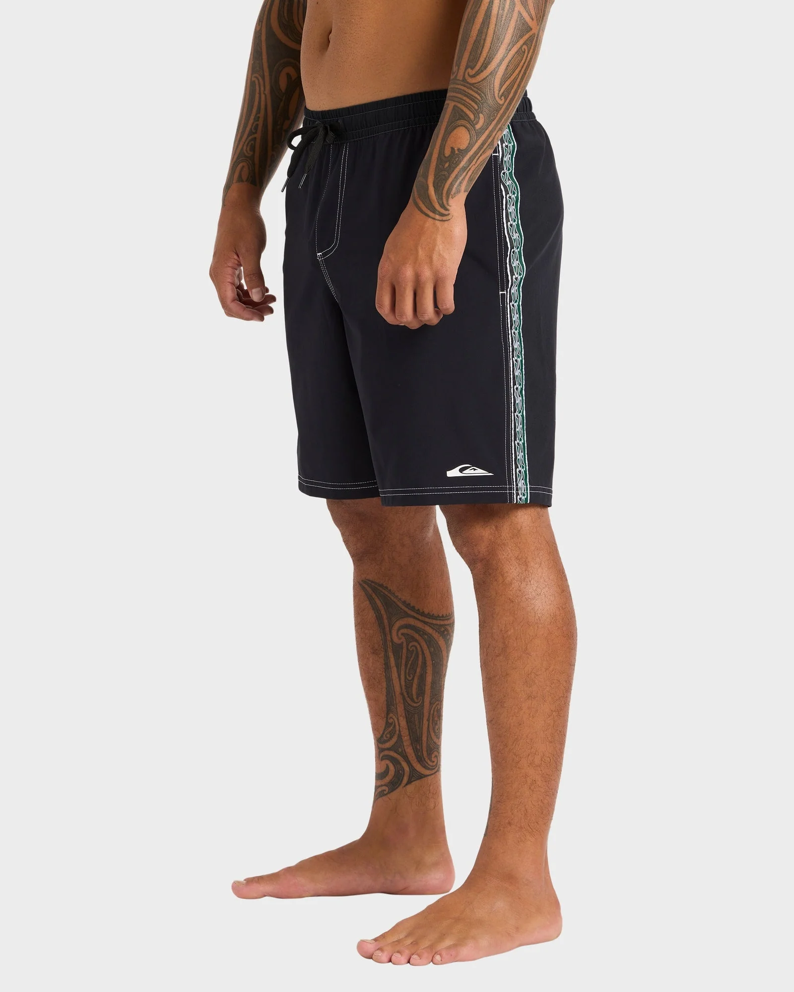 Mens Kehu Pu-Tawhiro 20" Swim Shorts - Image 4