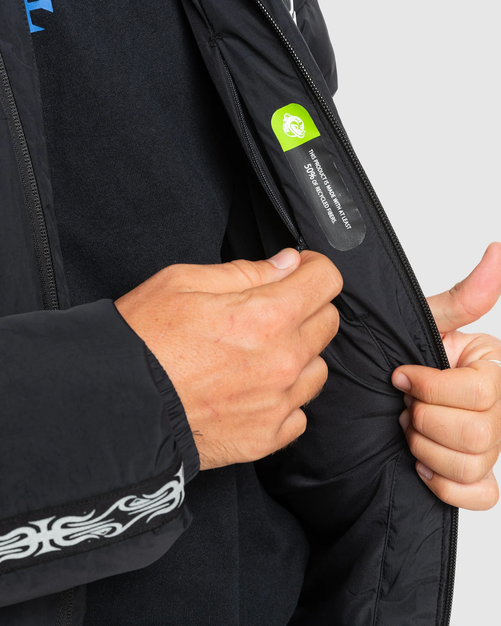 Mens Puff The Dragon Snow Jacket - Image 4