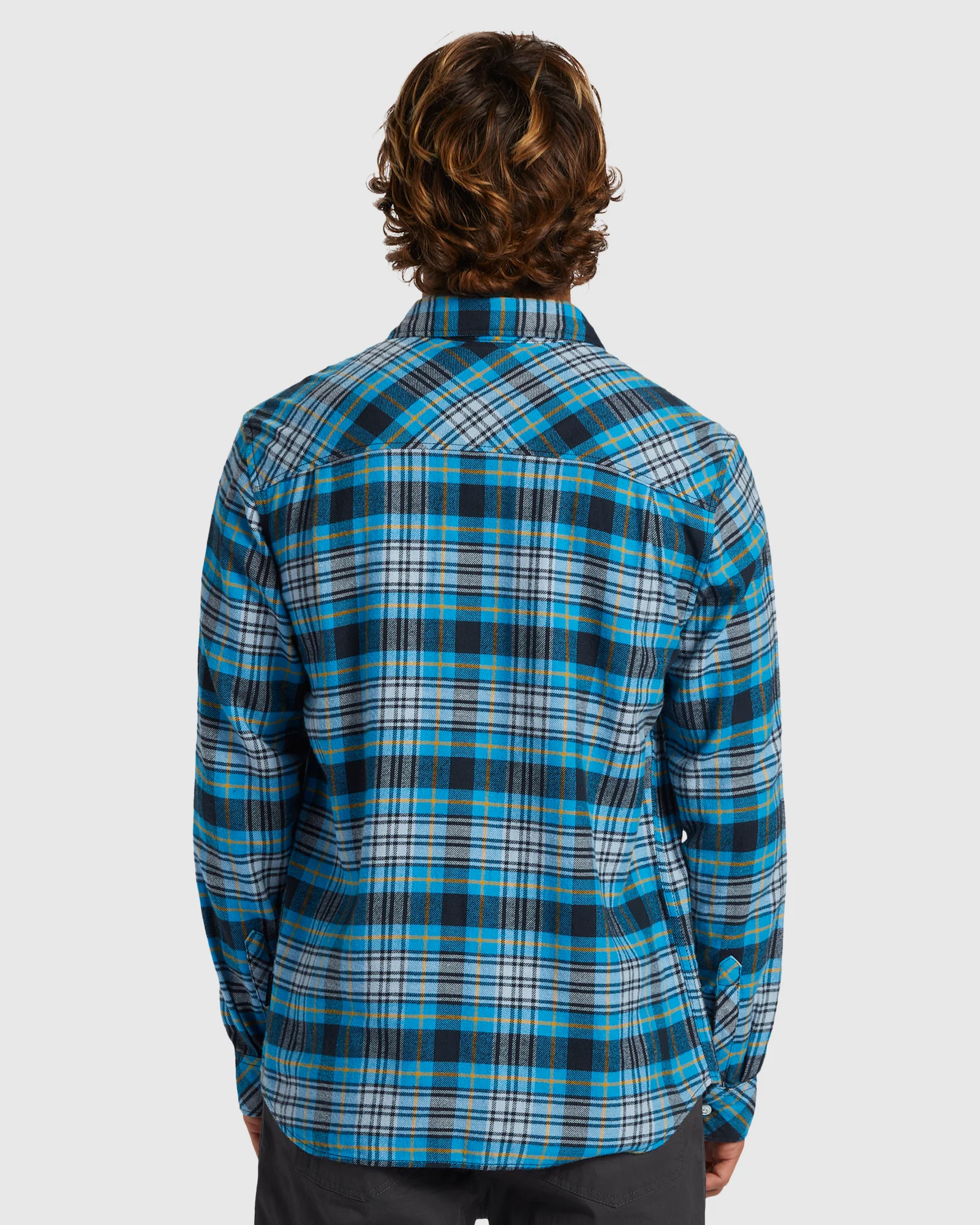 Mens Classic Flannel Shirt - Image 3