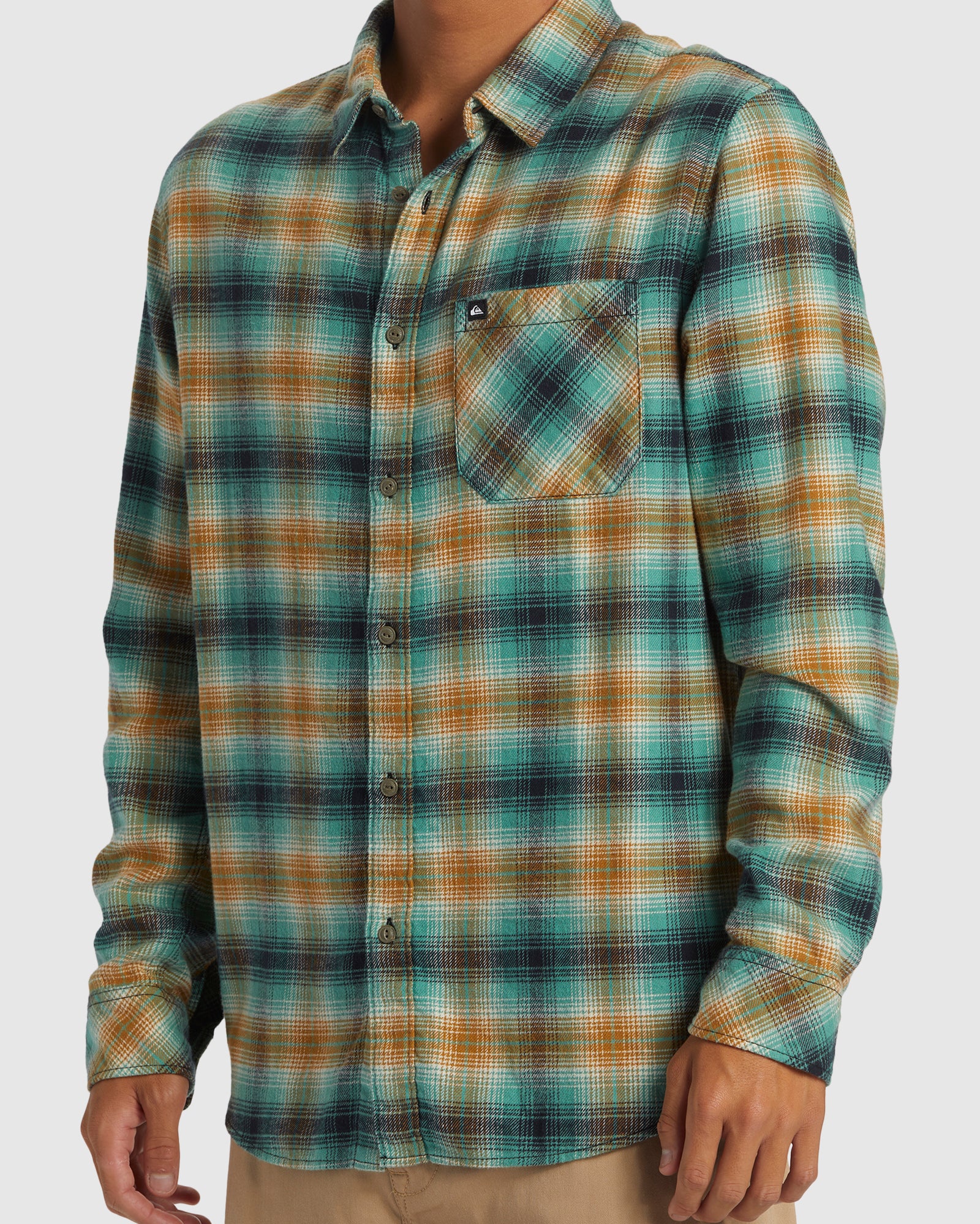 Mens Classic Flannel Shirt - Image 4