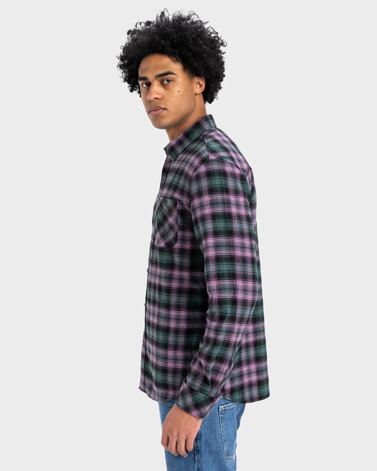 Mens Quiksilver Classic Flannel Shirt - Image 2