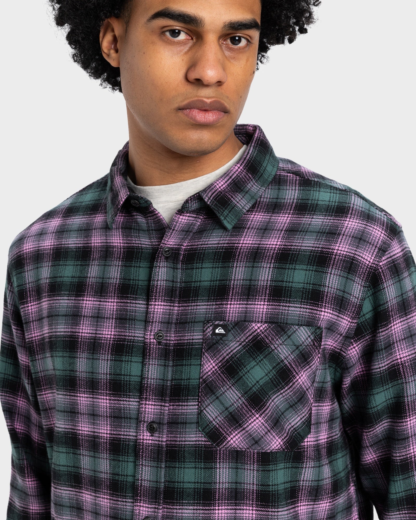 Mens Quiksilver Classic Flannel Shirt - Image 3