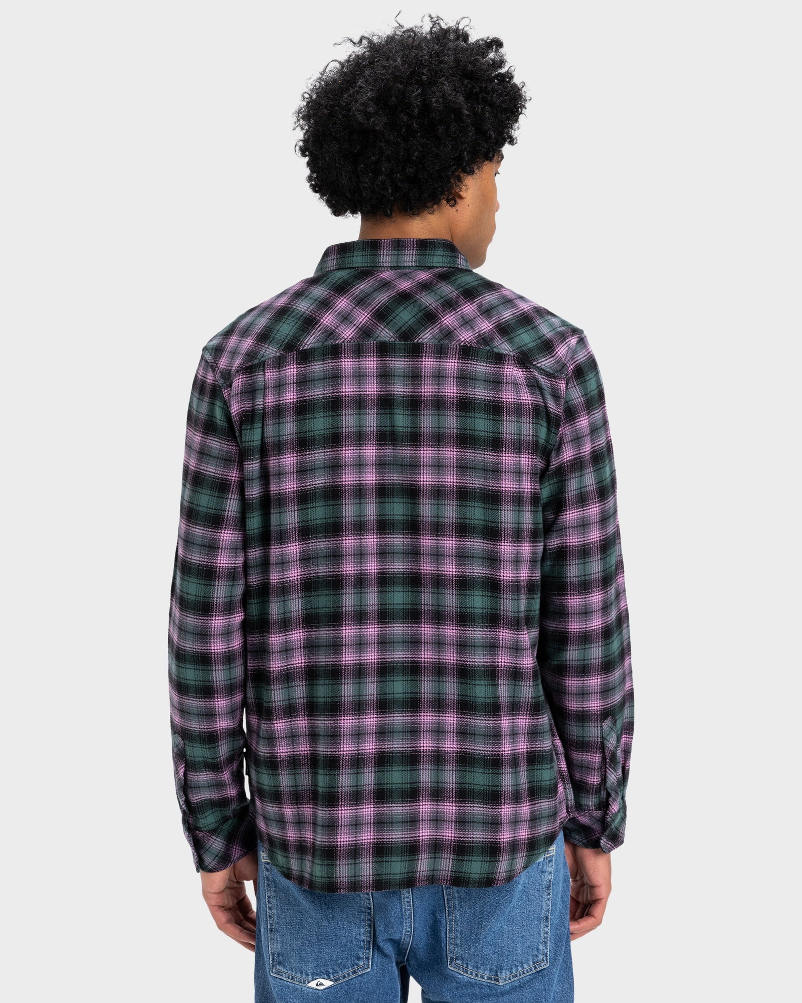 Mens Quiksilver Classic Flannel Shirt - Image 4