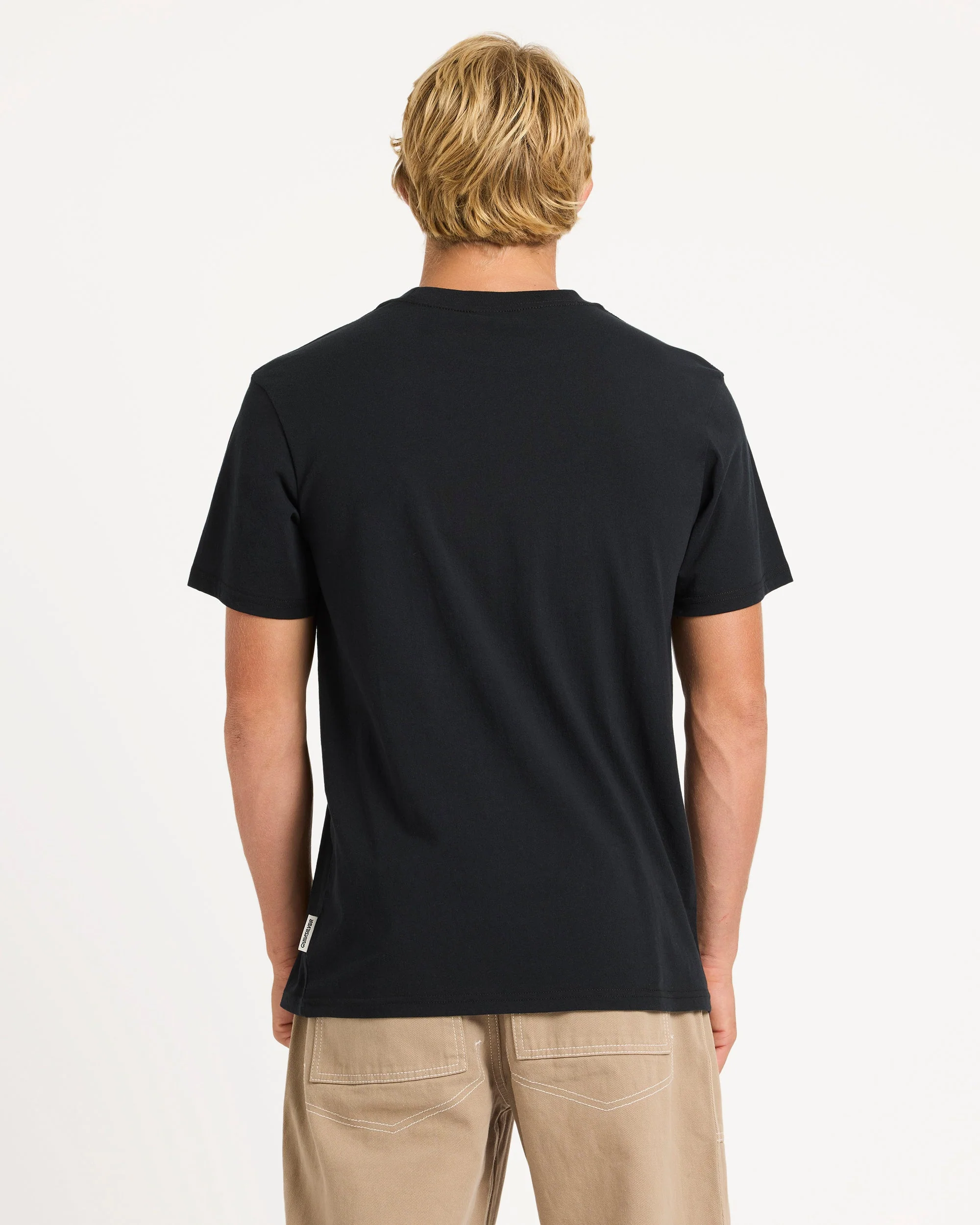 Mens Qs Clicker Logo T-Shirt - Image 2