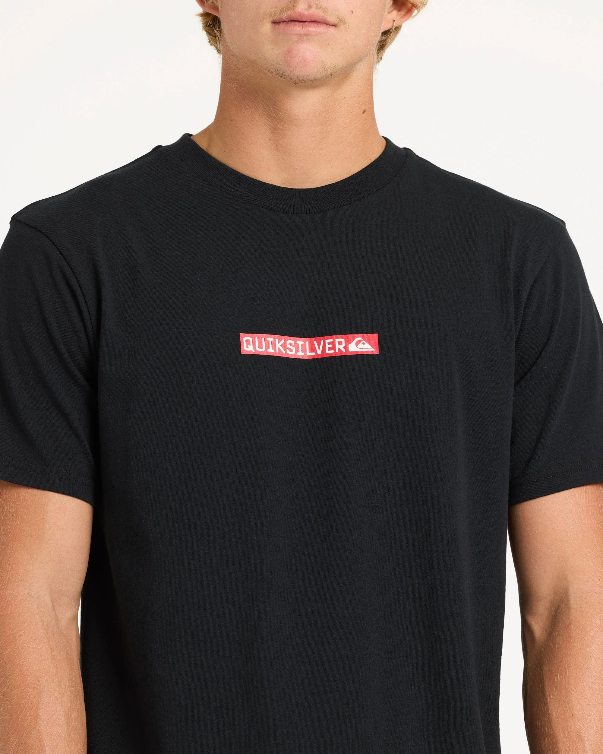 Mens Qs Clicker Logo T-Shirt - Image 4