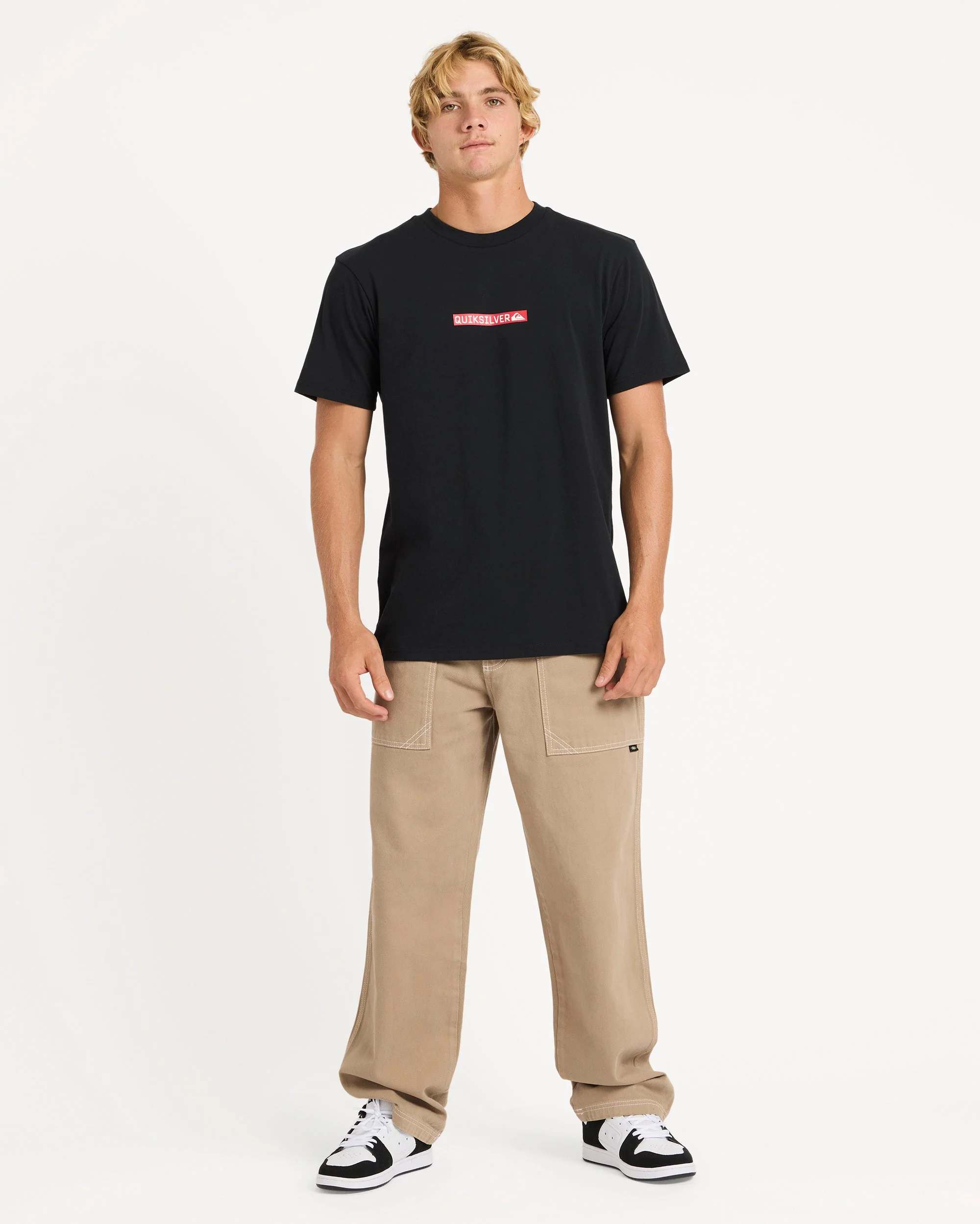 Mens Qs Clicker Logo T-Shirt - Image 5