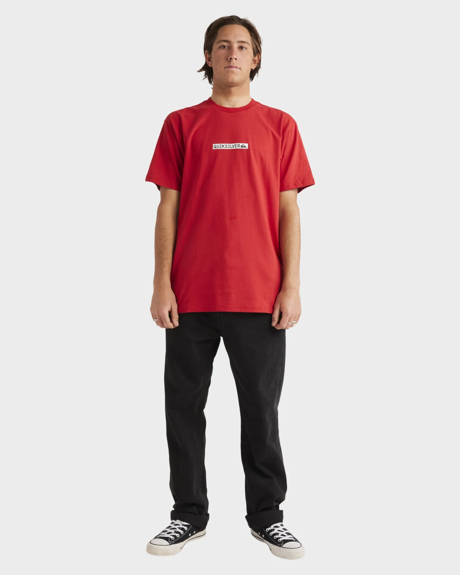 Mens Quiksilver Clicker Logo T-Shirt - Image 5