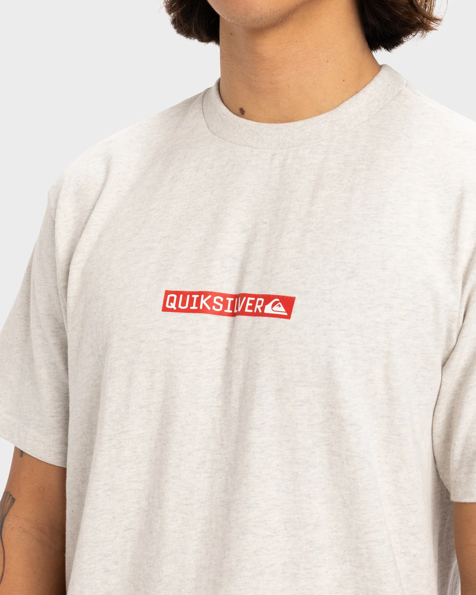 Mens Quiksilver Clicker Logo Dna T-Shirt - Image 3