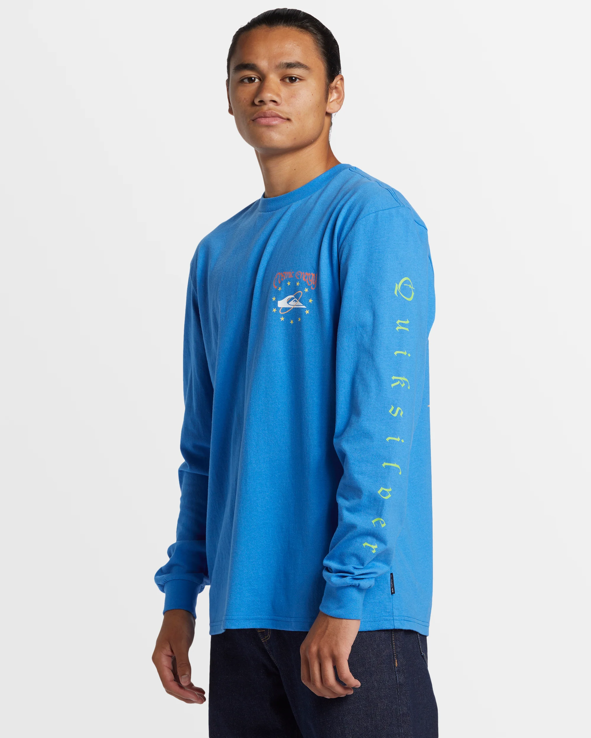 Mens Cosmic Long Sleeve T-Shirt - Image 2