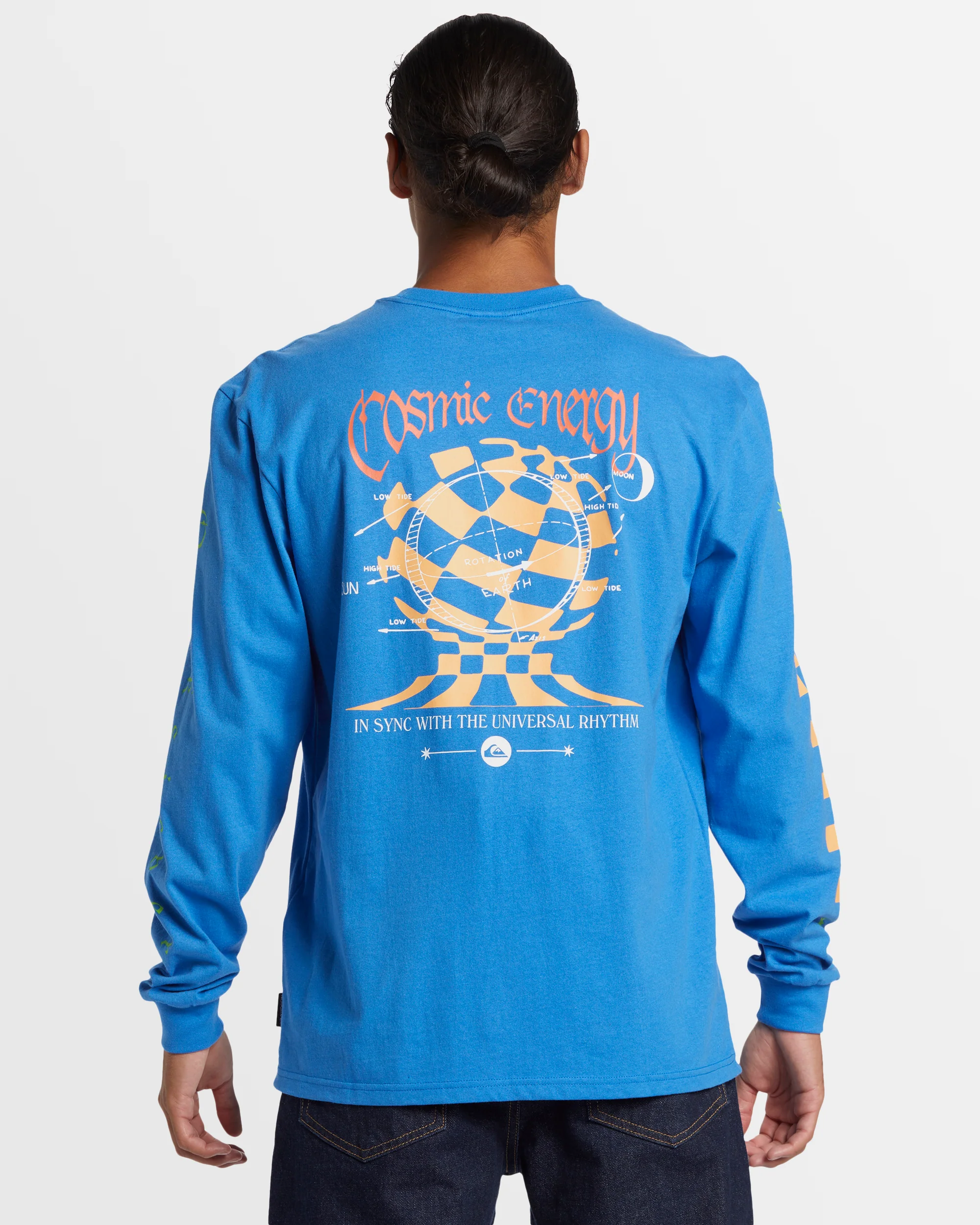 Mens Cosmic Long Sleeve T-Shirt - Image 3